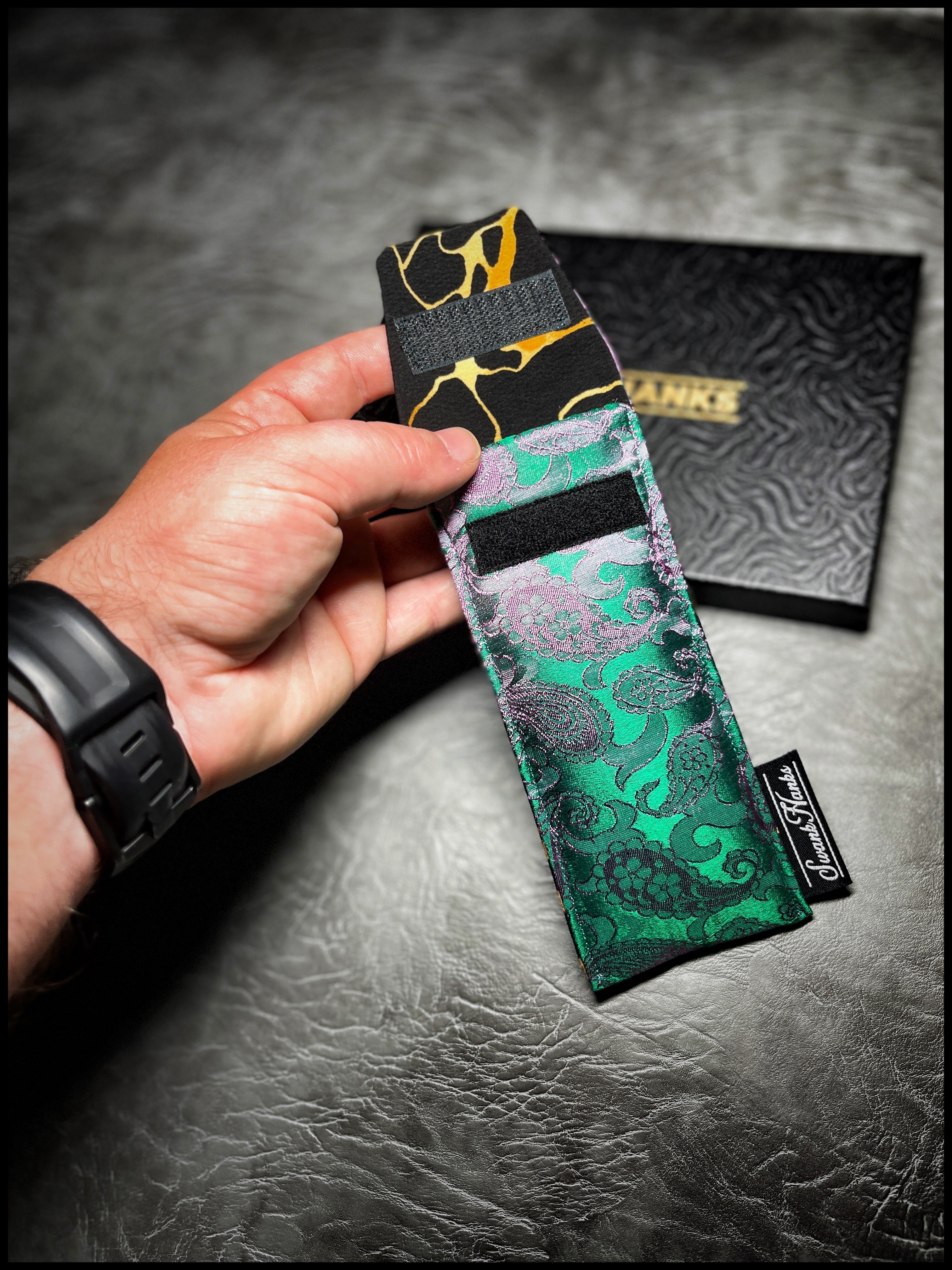 Emerald Pink Paisley 1-OFF