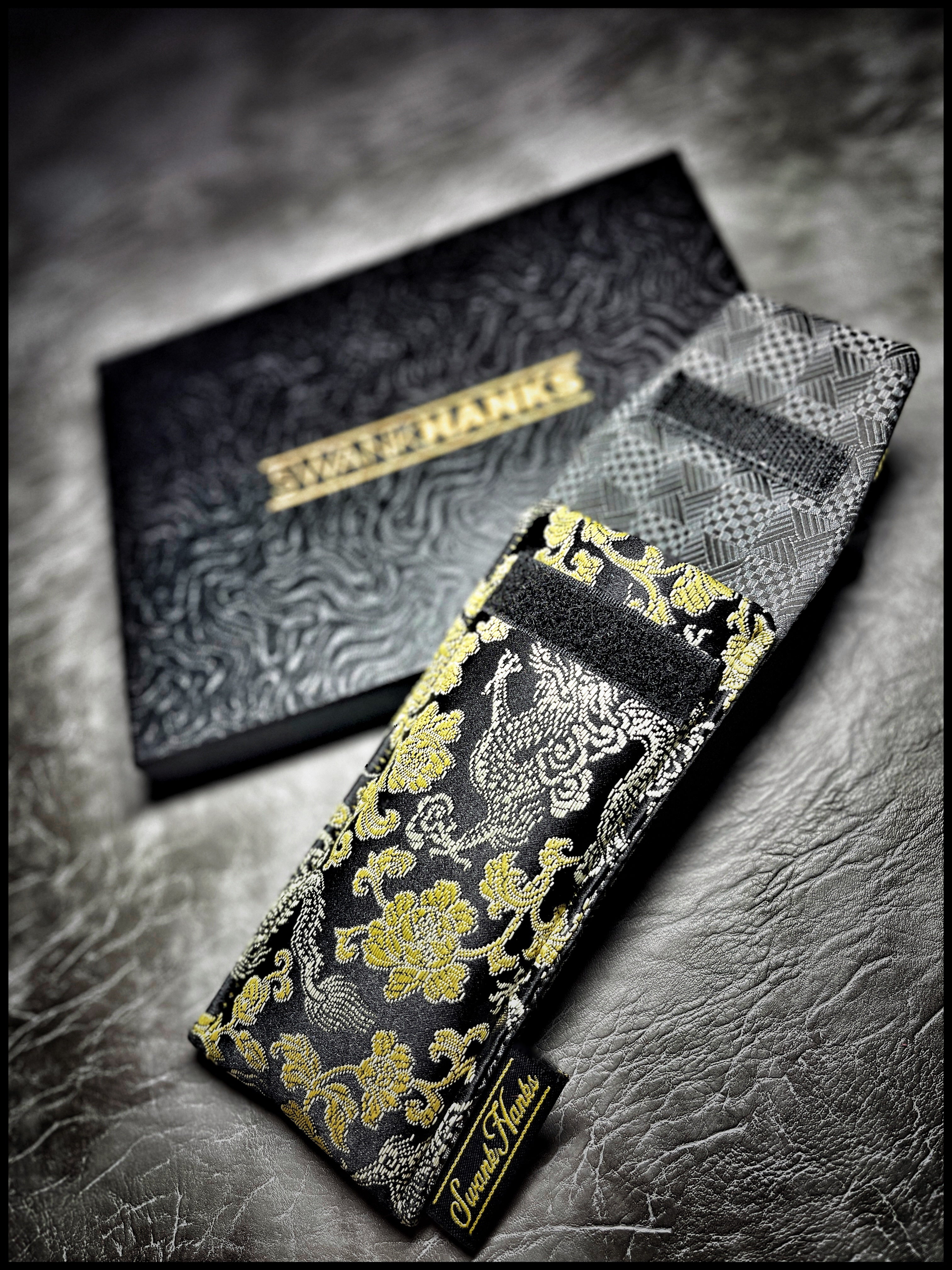 Black n Yella 1-OFF Dragon Silk Pouch