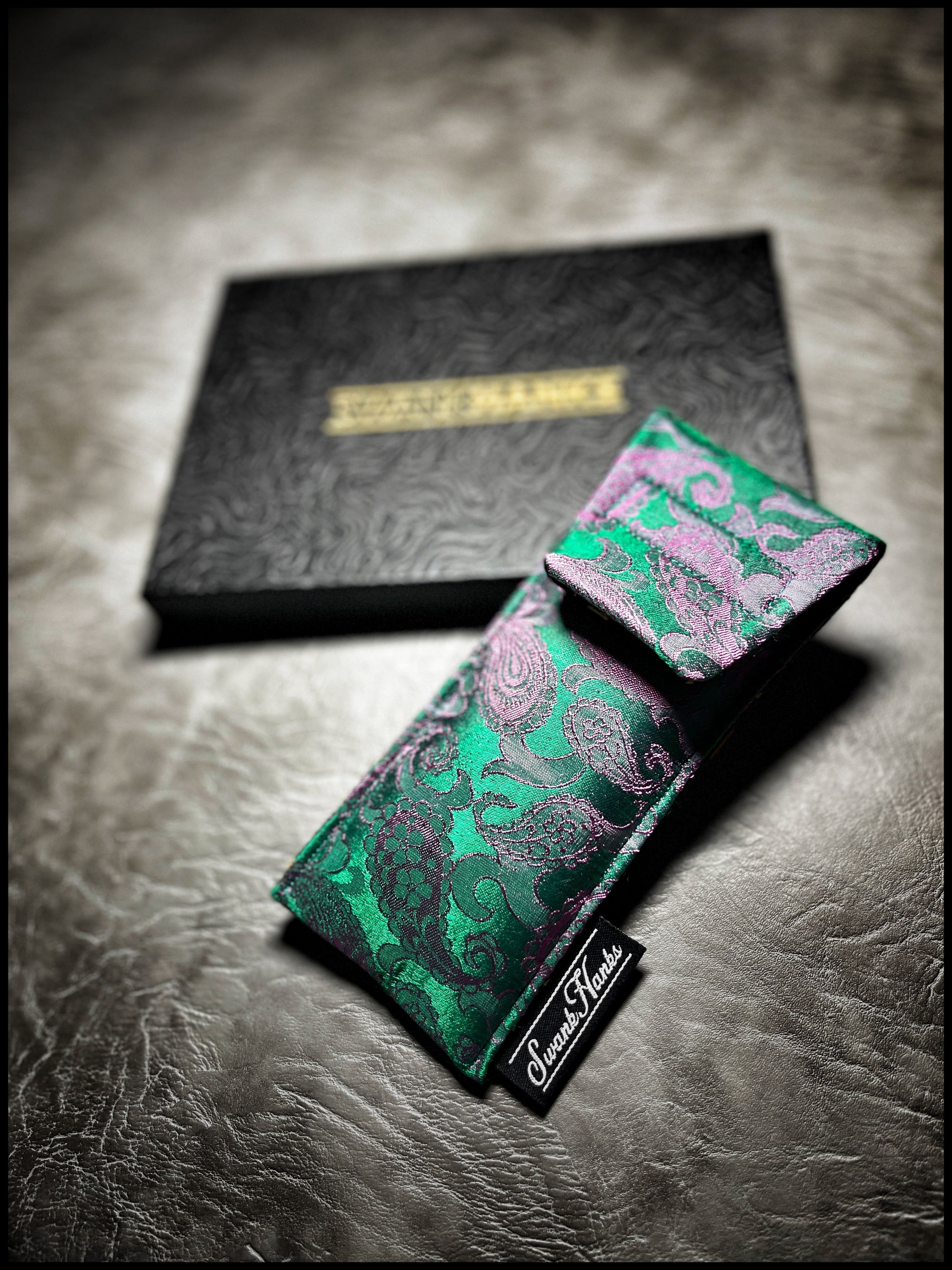 Emerald Pink Paisley 1-OFF