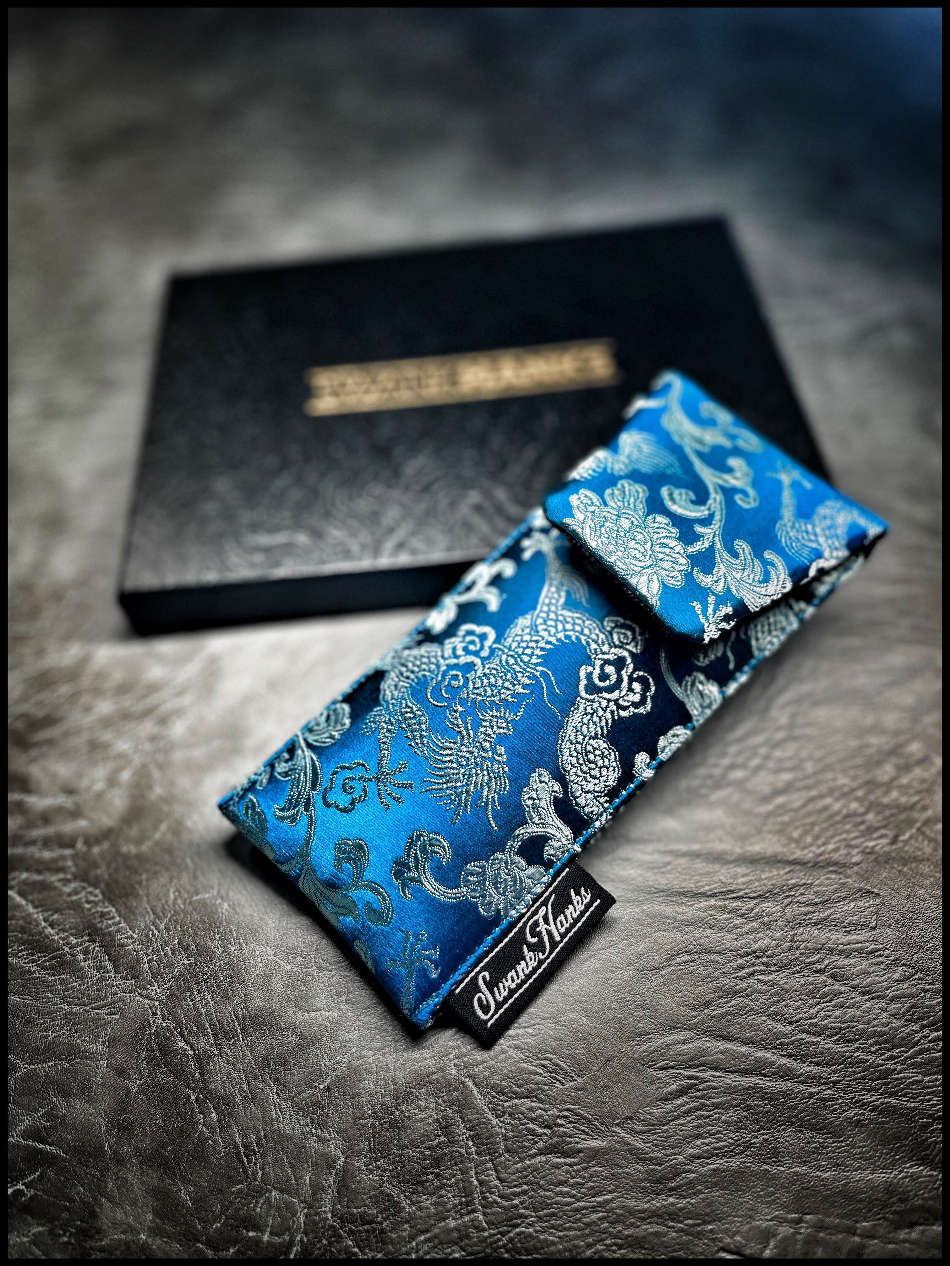 Blue Dragon Silk v3/ Black Silk Single Pouch
