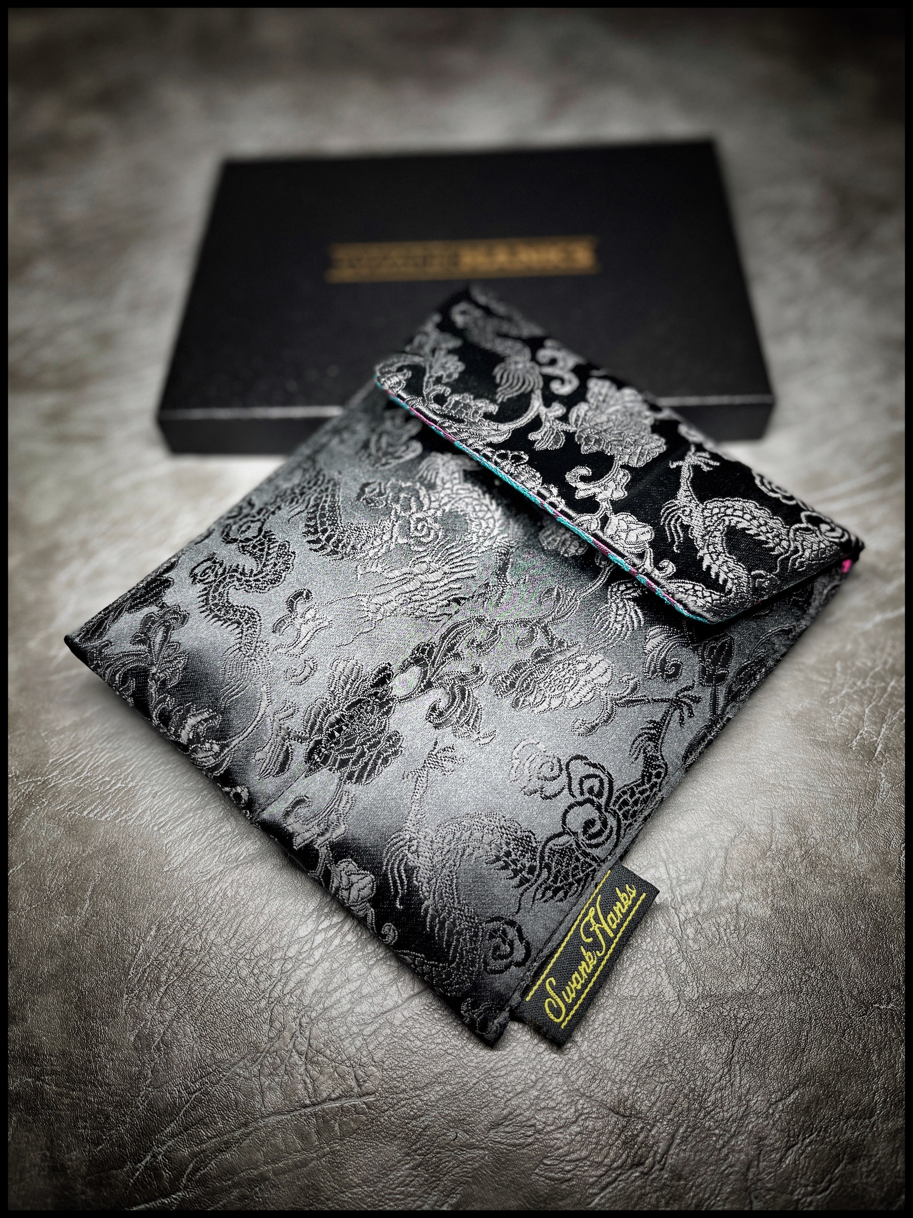 ONE-OFF Dragon Silk/Color Shifter Paisley Silk Double Slot