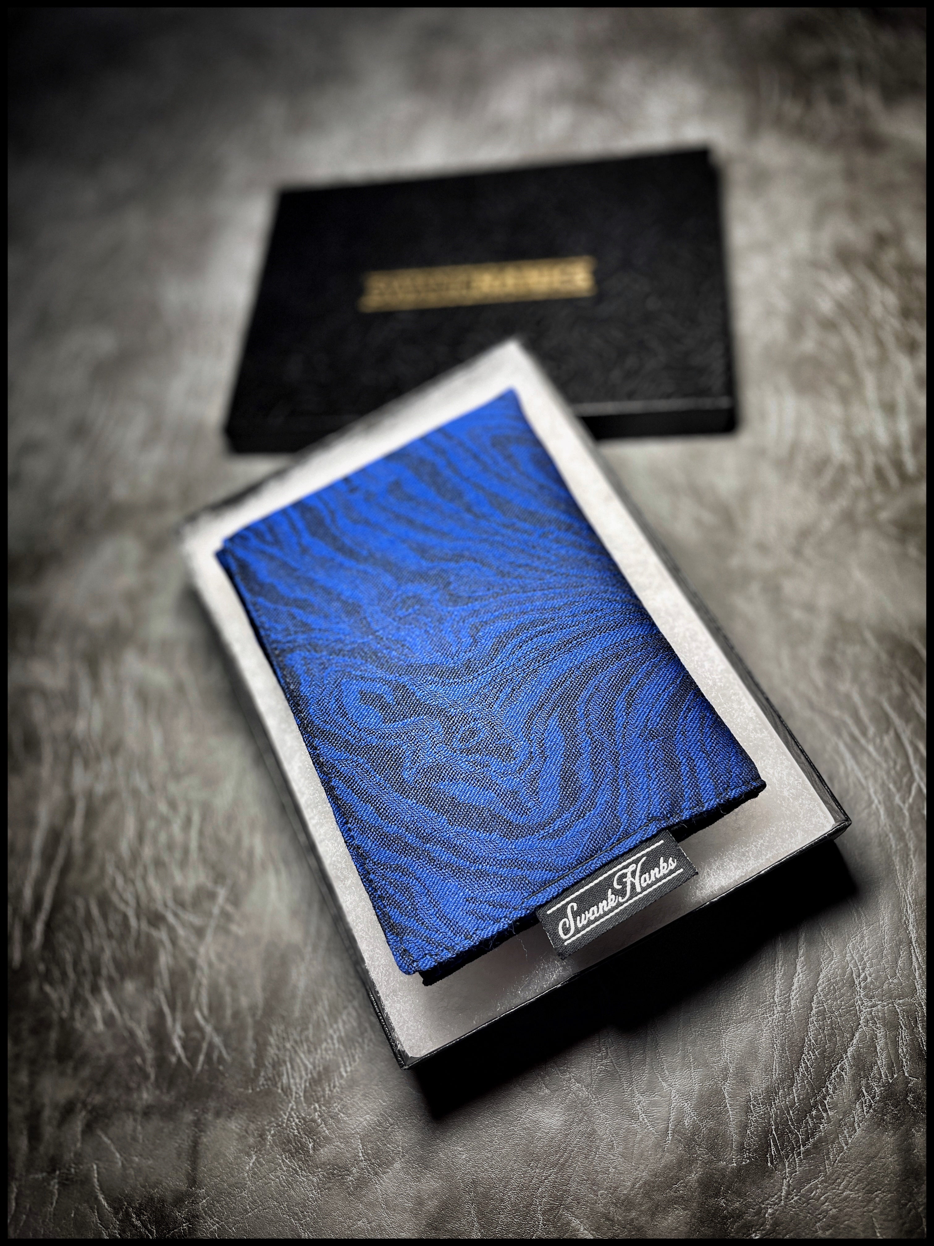 Blue Marble silk cashmere