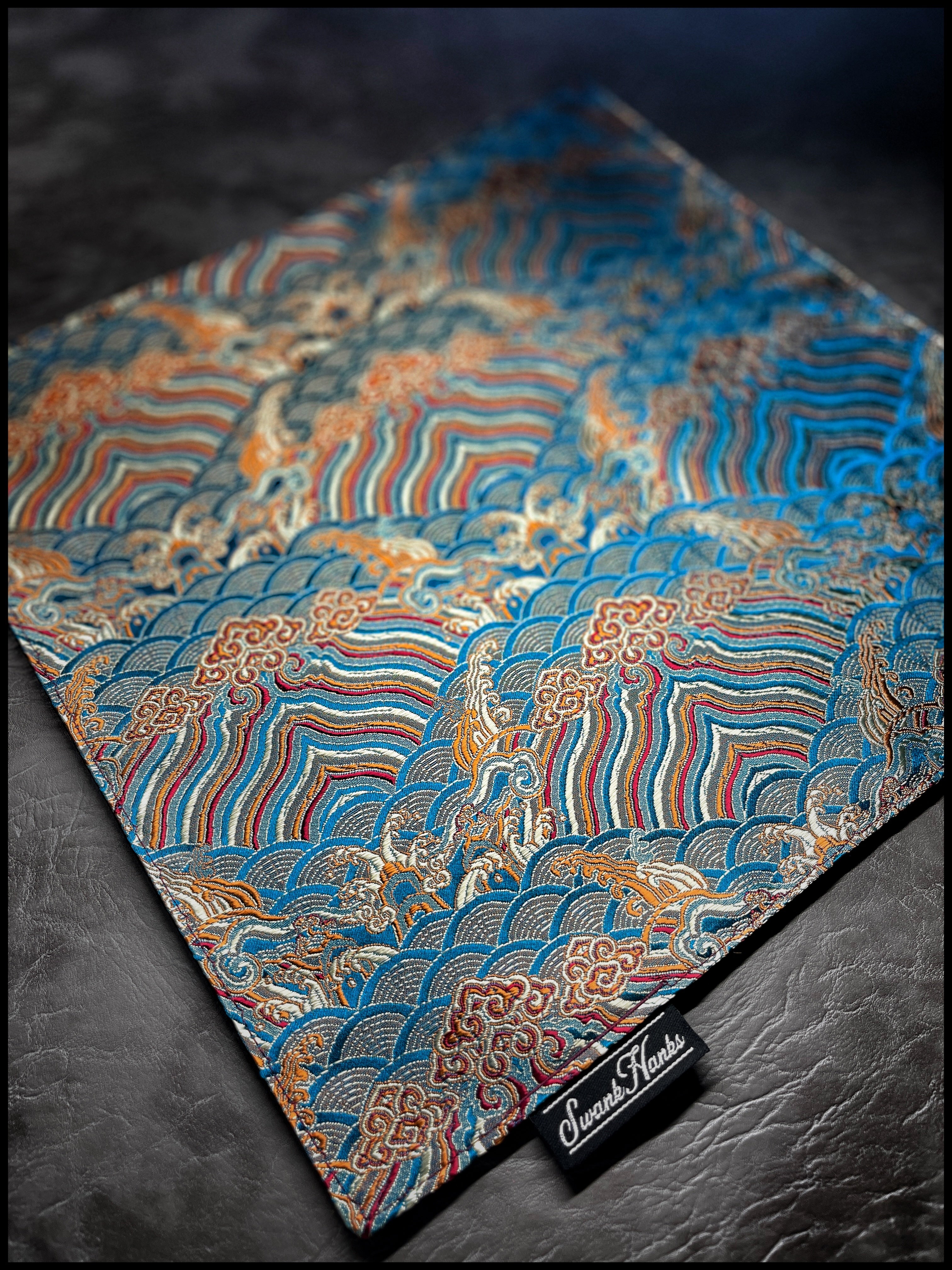 Tibetan Silk Brocade V2 (mini hanks)