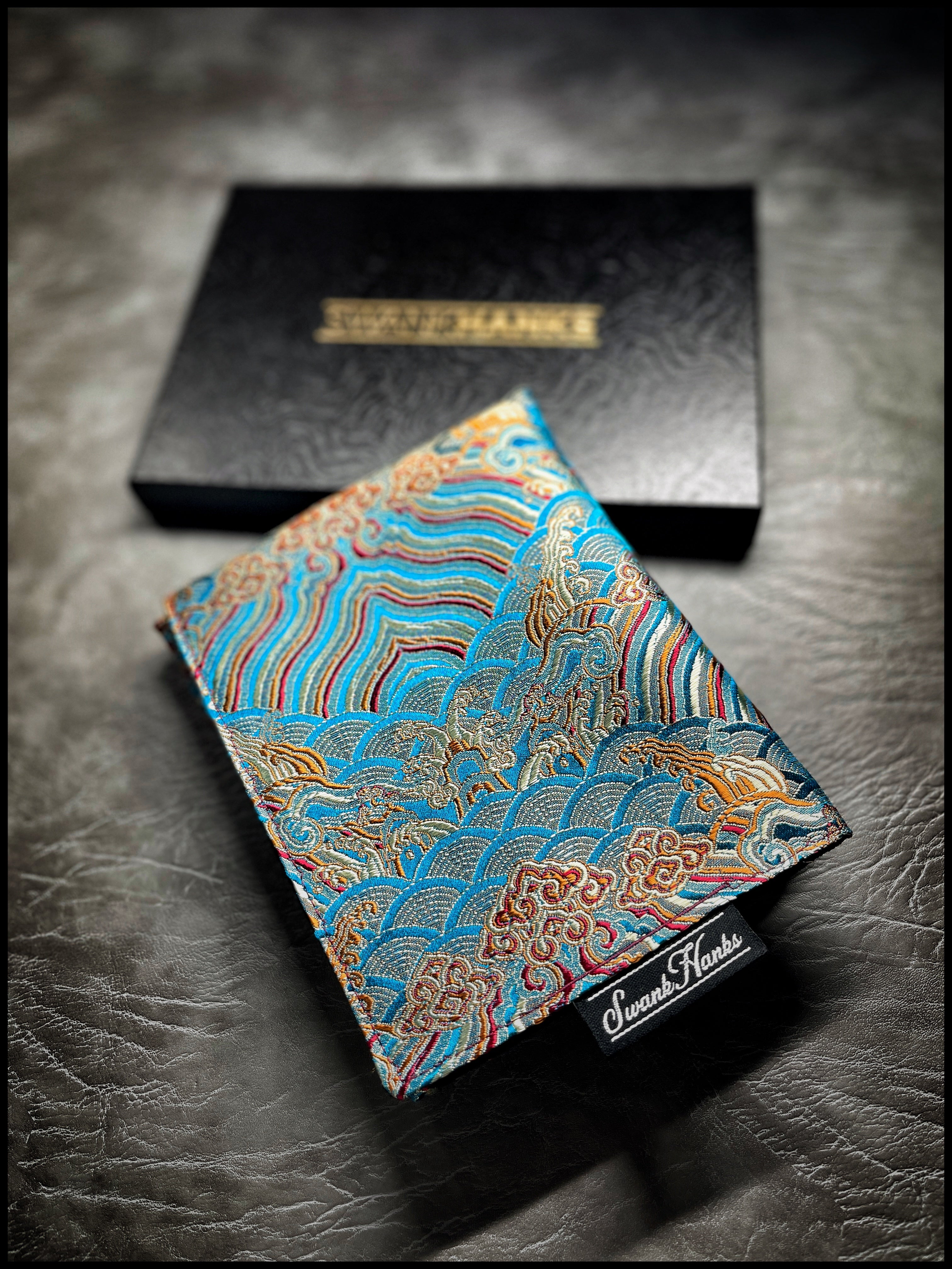 Tibetan Silk Brocade V2 (mini hanks)