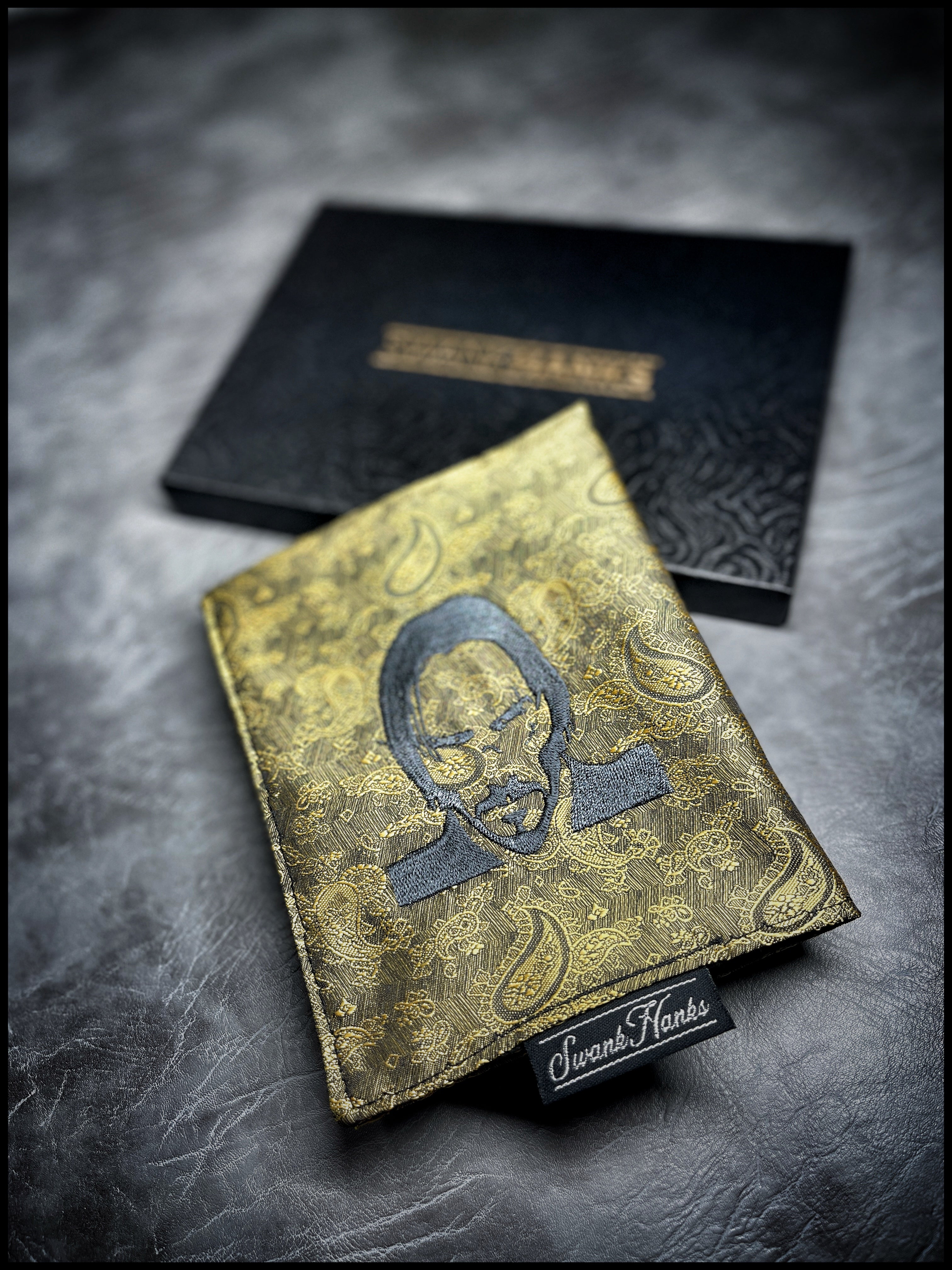 Gold Silk Paisley Wick V1