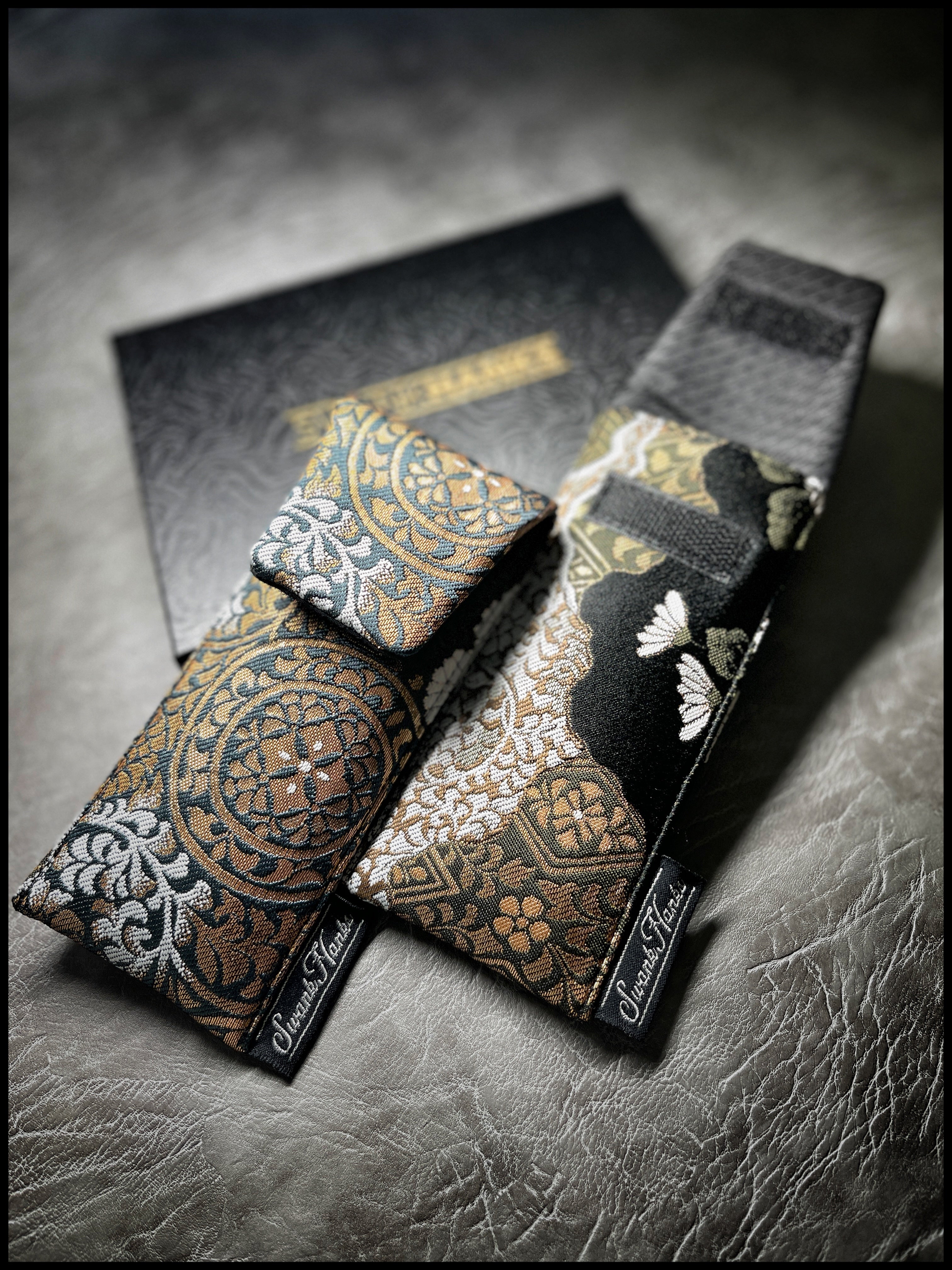 Chrysanthemum Silk Brocade Single Pouch