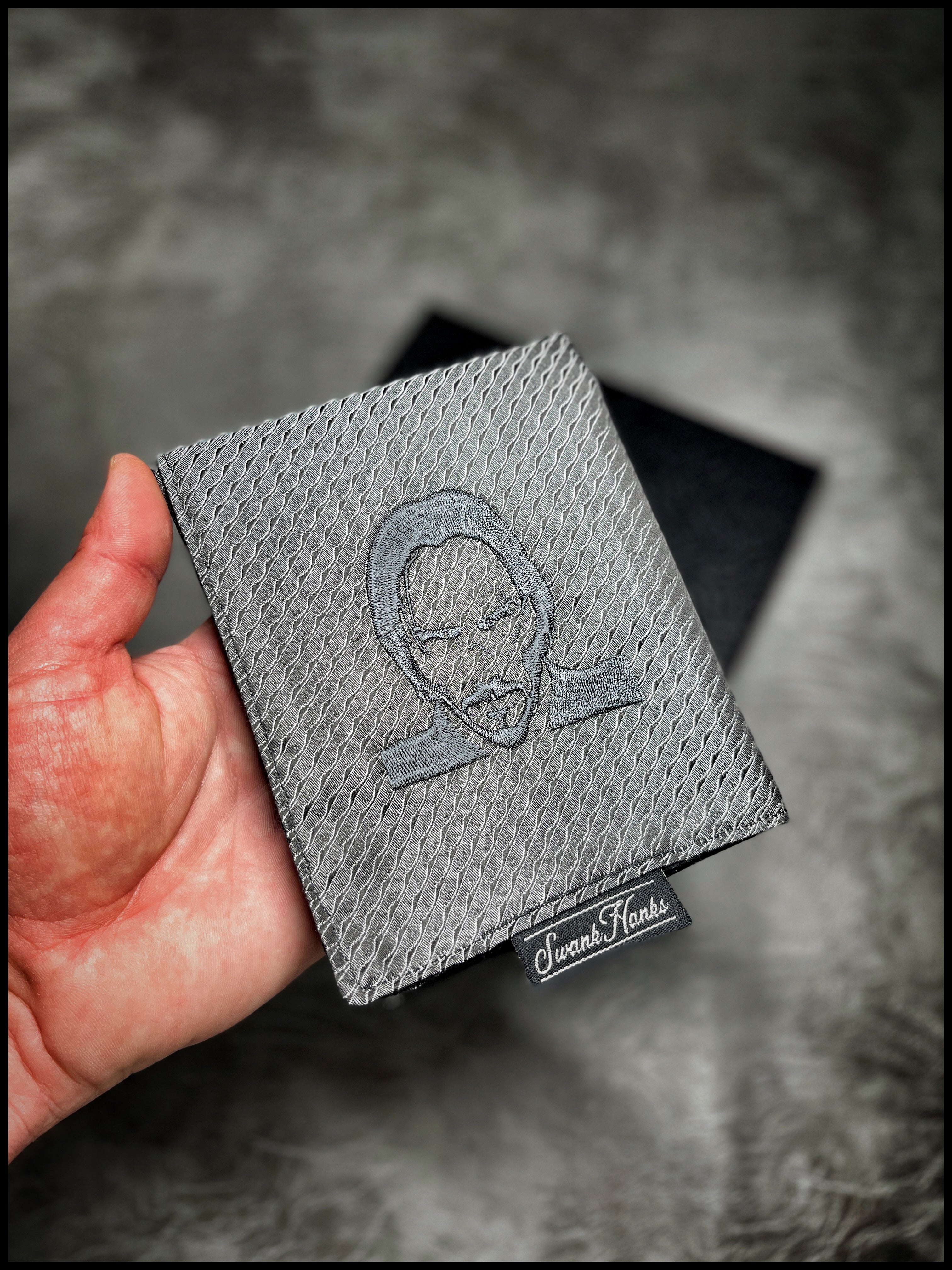 Gunmetal Satin Silk Wick