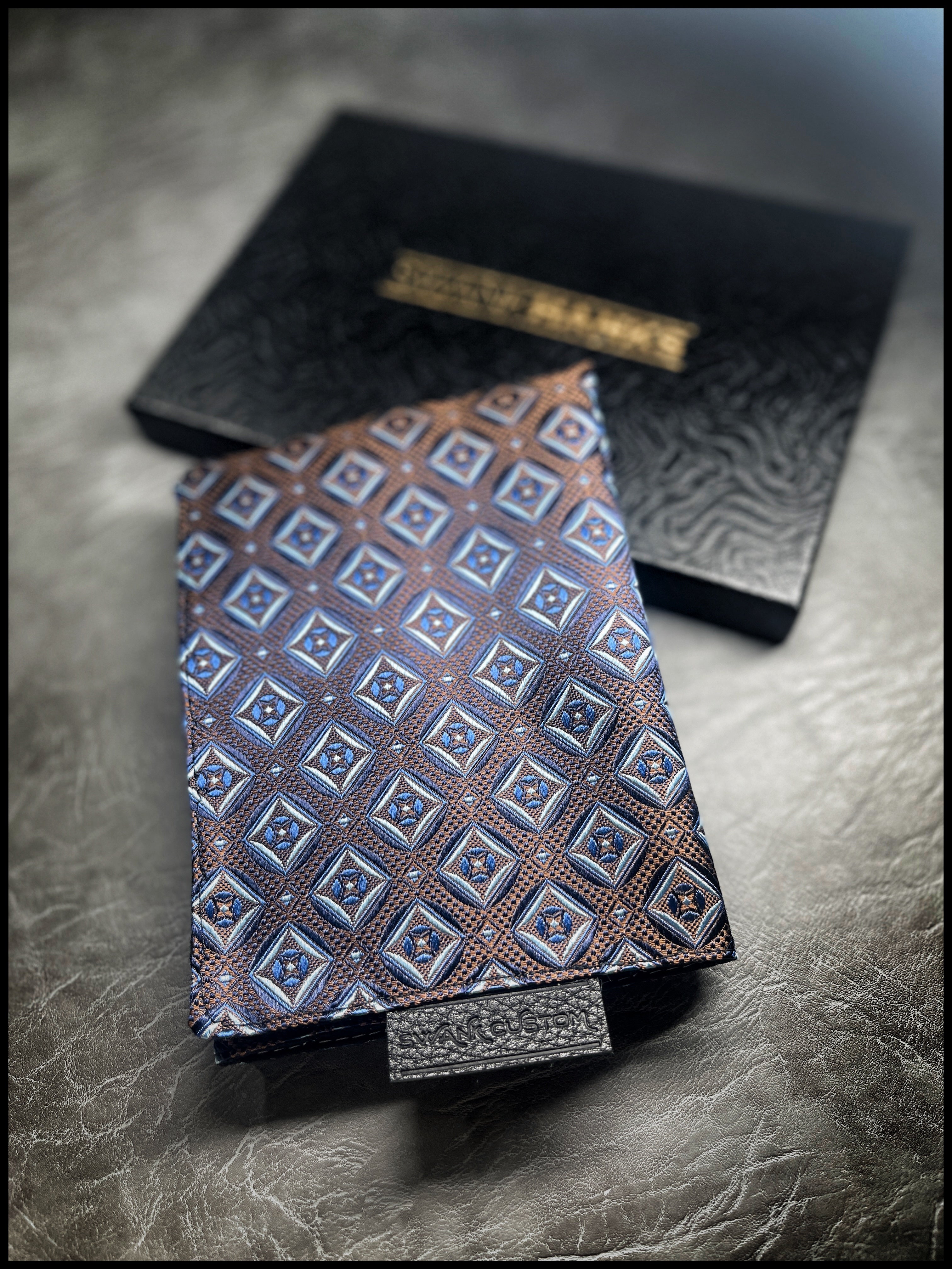 Copper Metallic Diamond Silk Hank