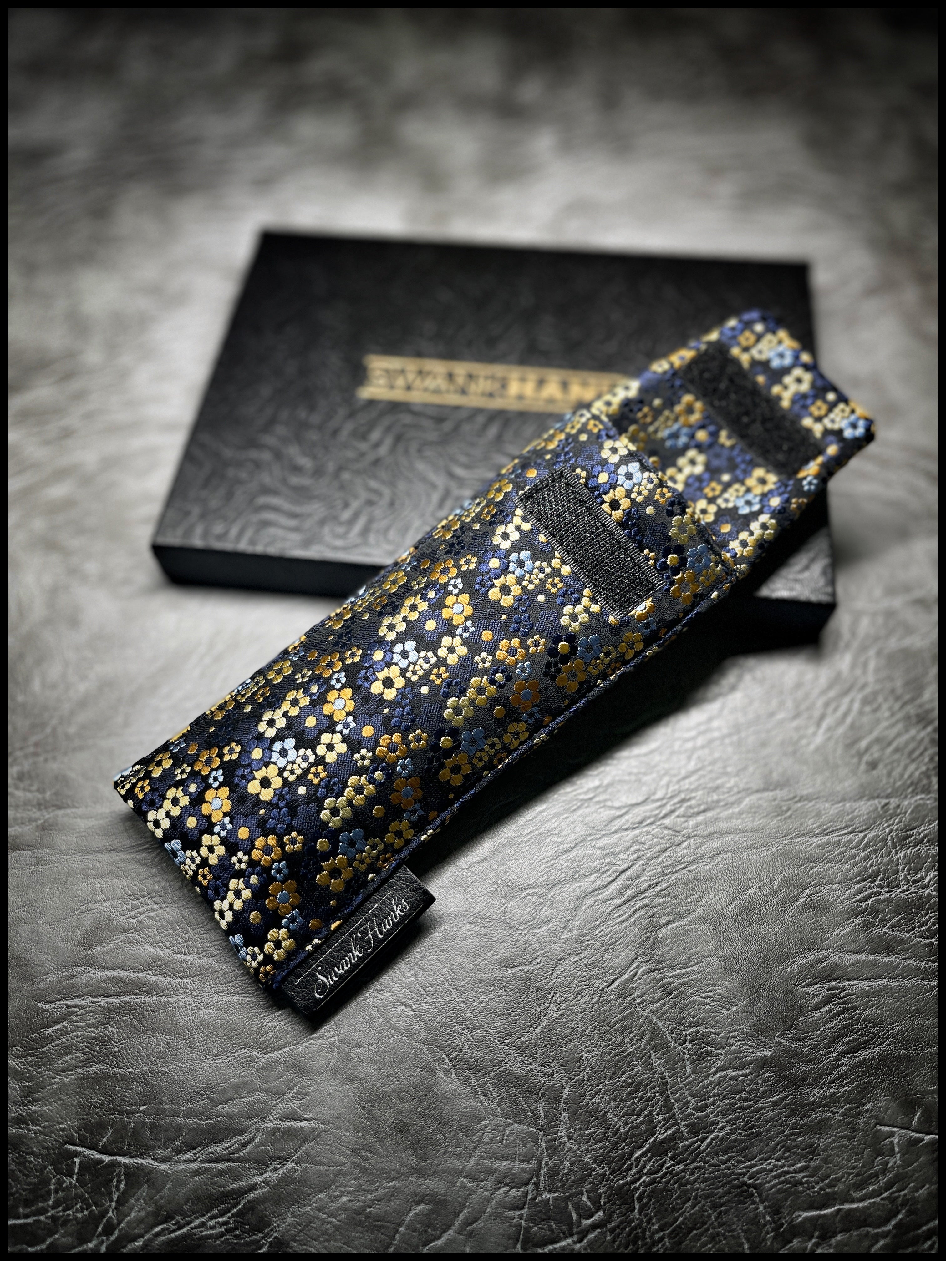 Poppy Floral Silk Pouches