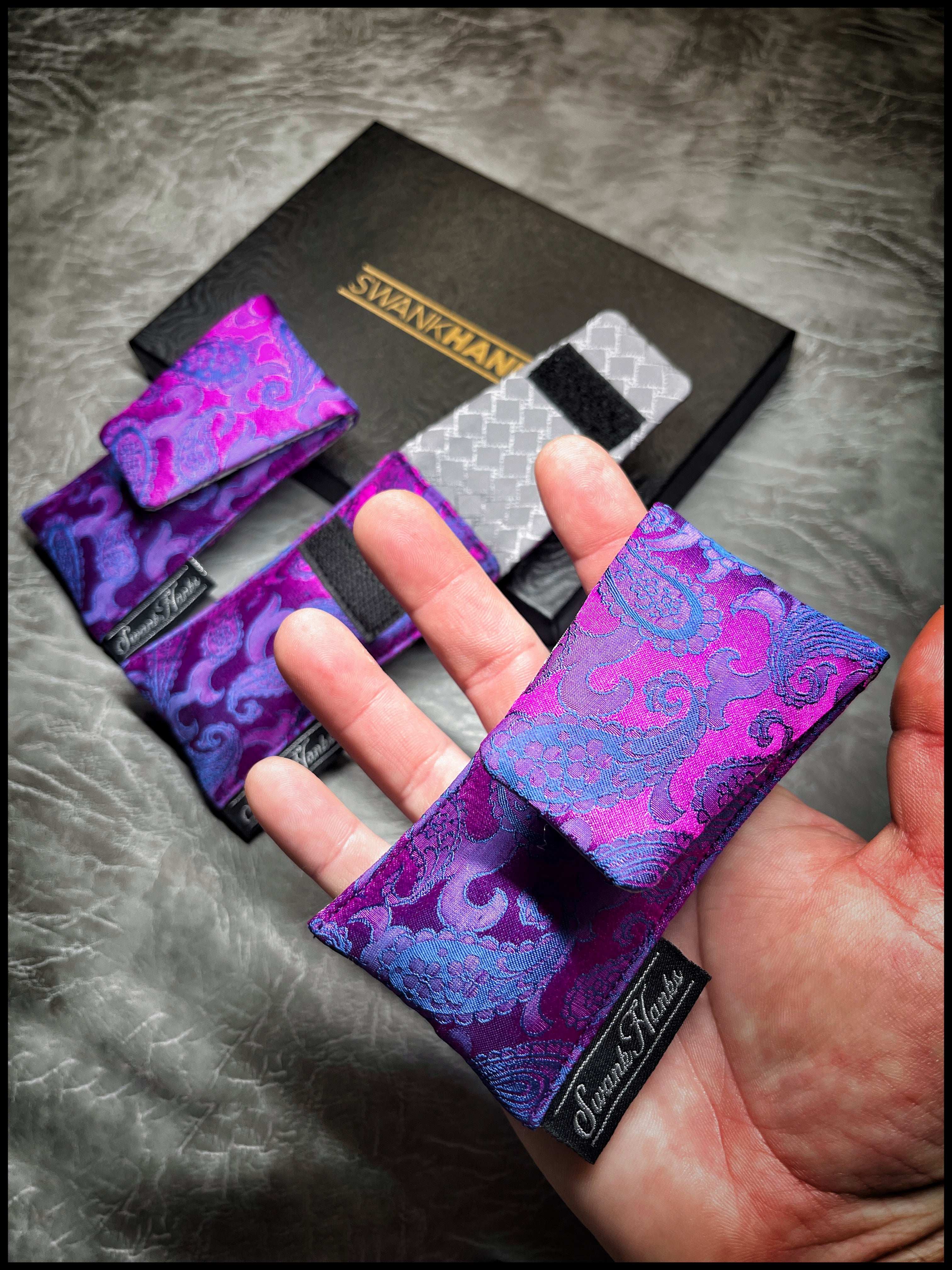 Blurple Mulberry V1 Paisley Silk Mini Single