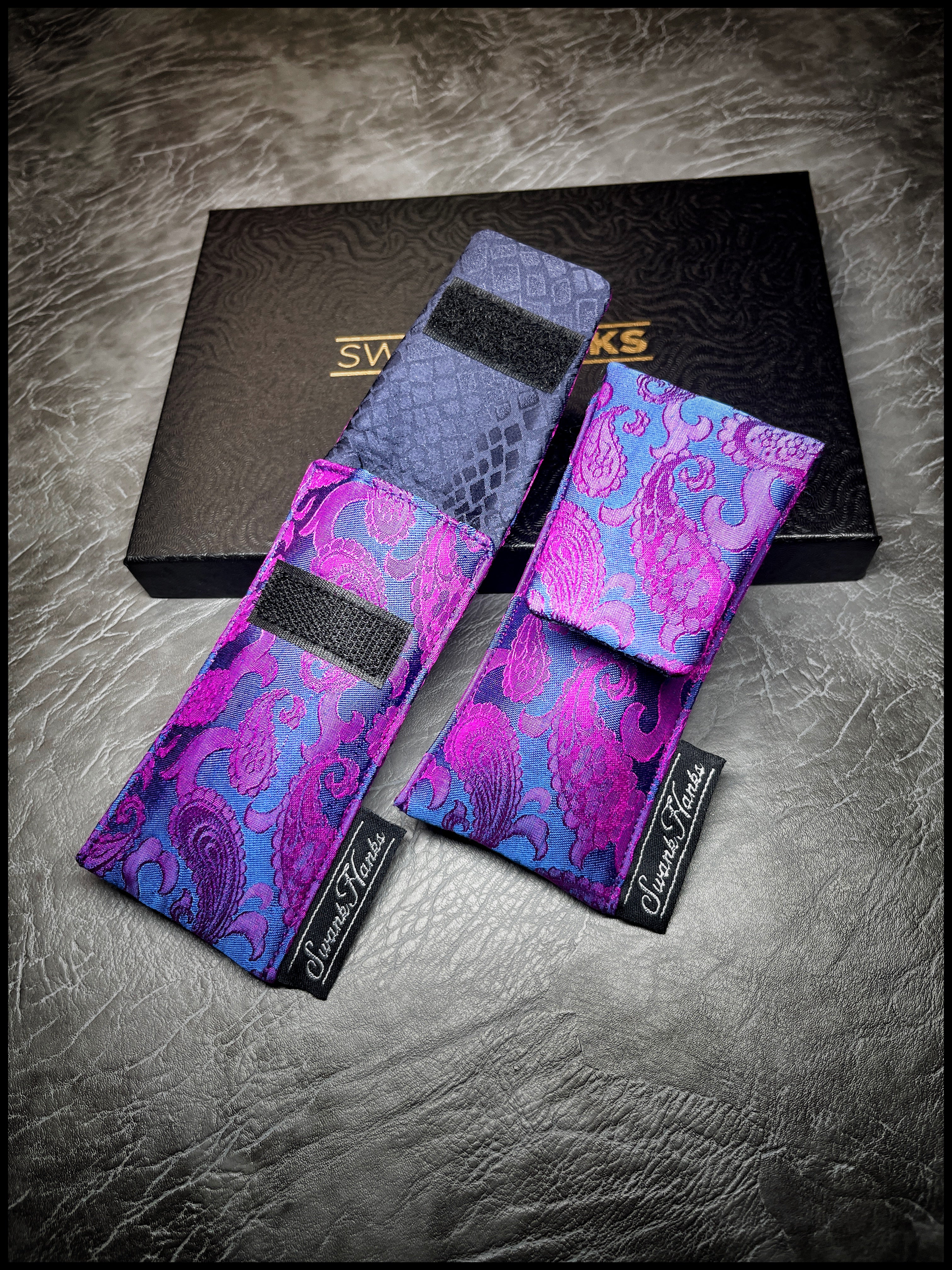 Blurple Paisley Silk V2 Mini Single Slot