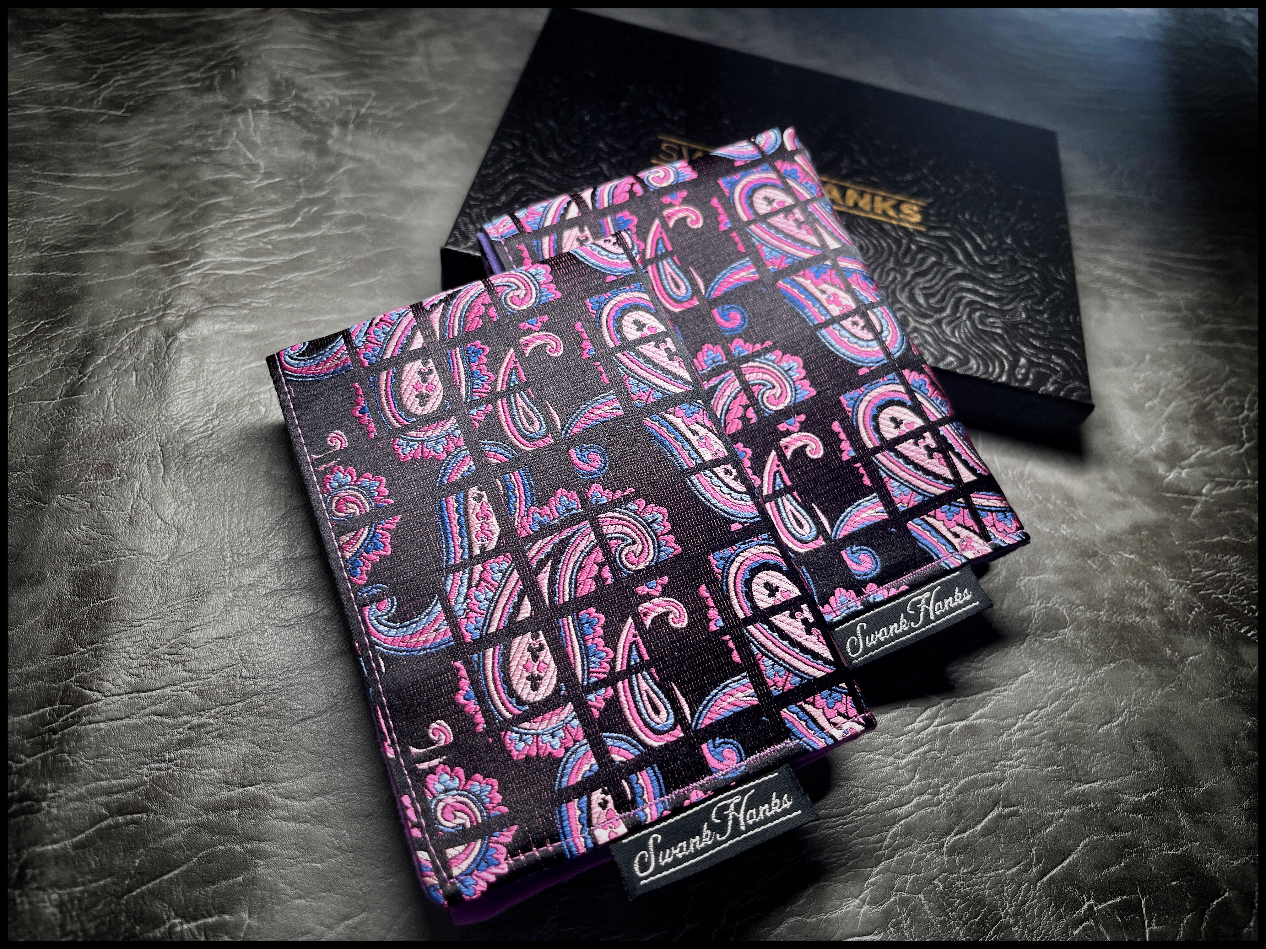 Blurple Silk Paisley Mini Hanks