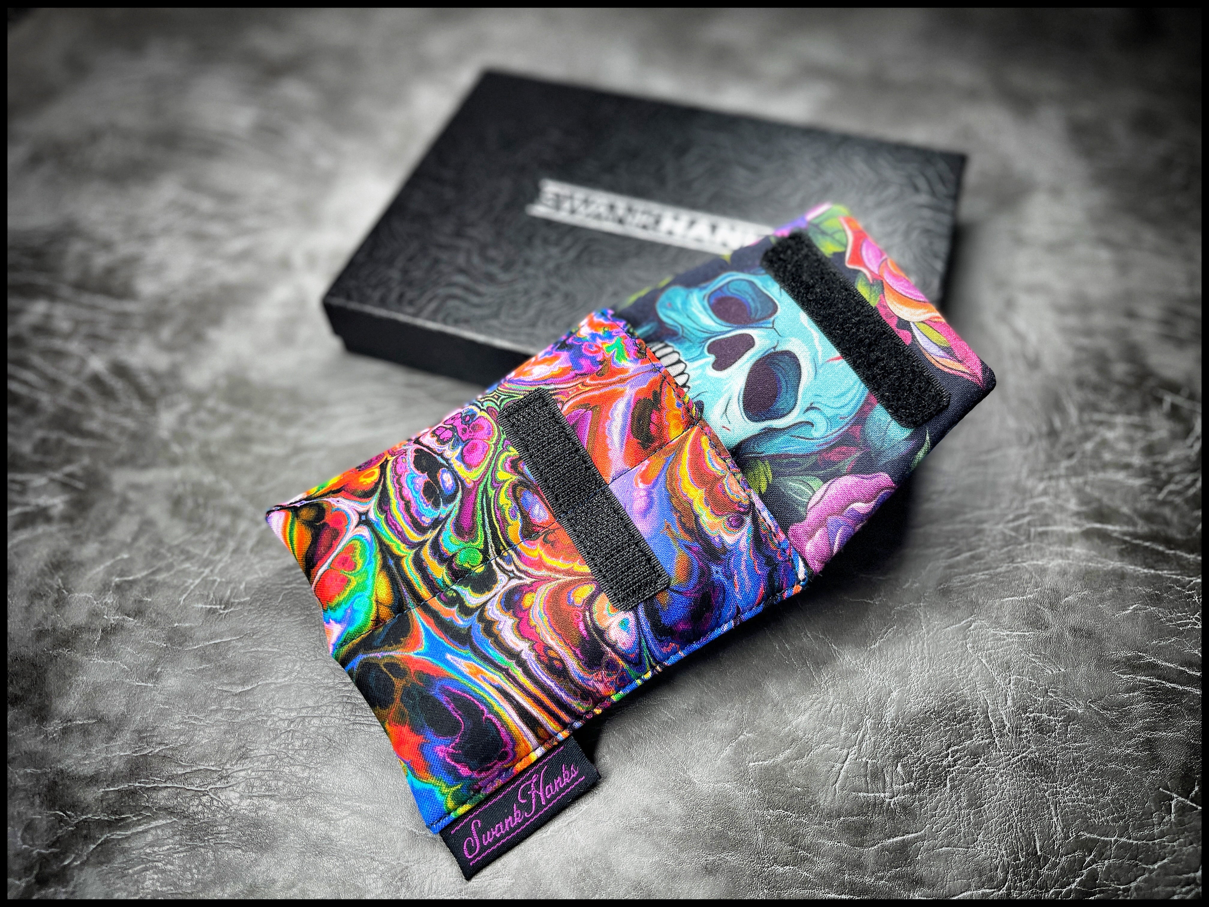 Acidic Neon Mini Double Slot Pouch
