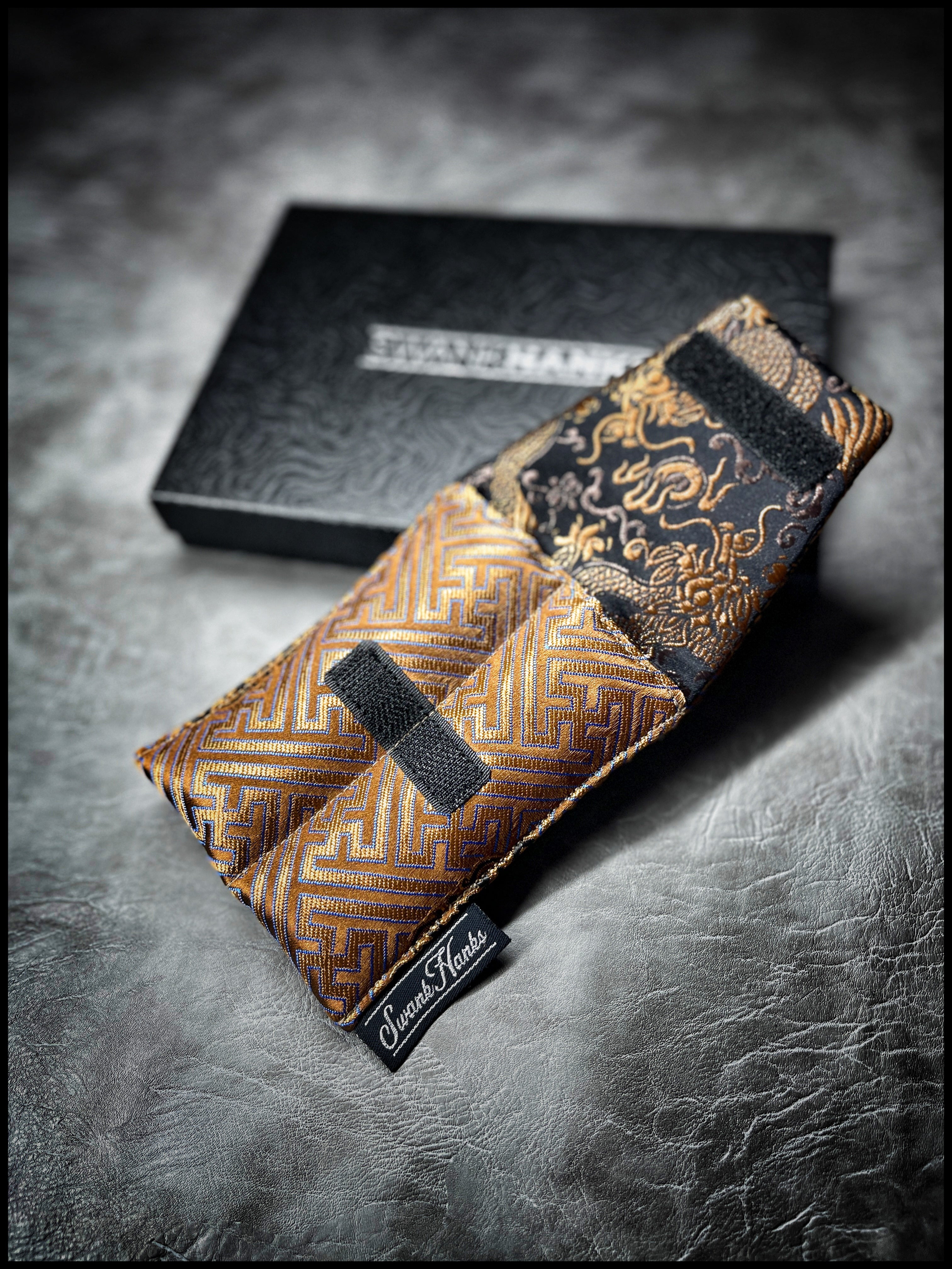 1-OFF Royal Bronze Mini Double Slot Pouch