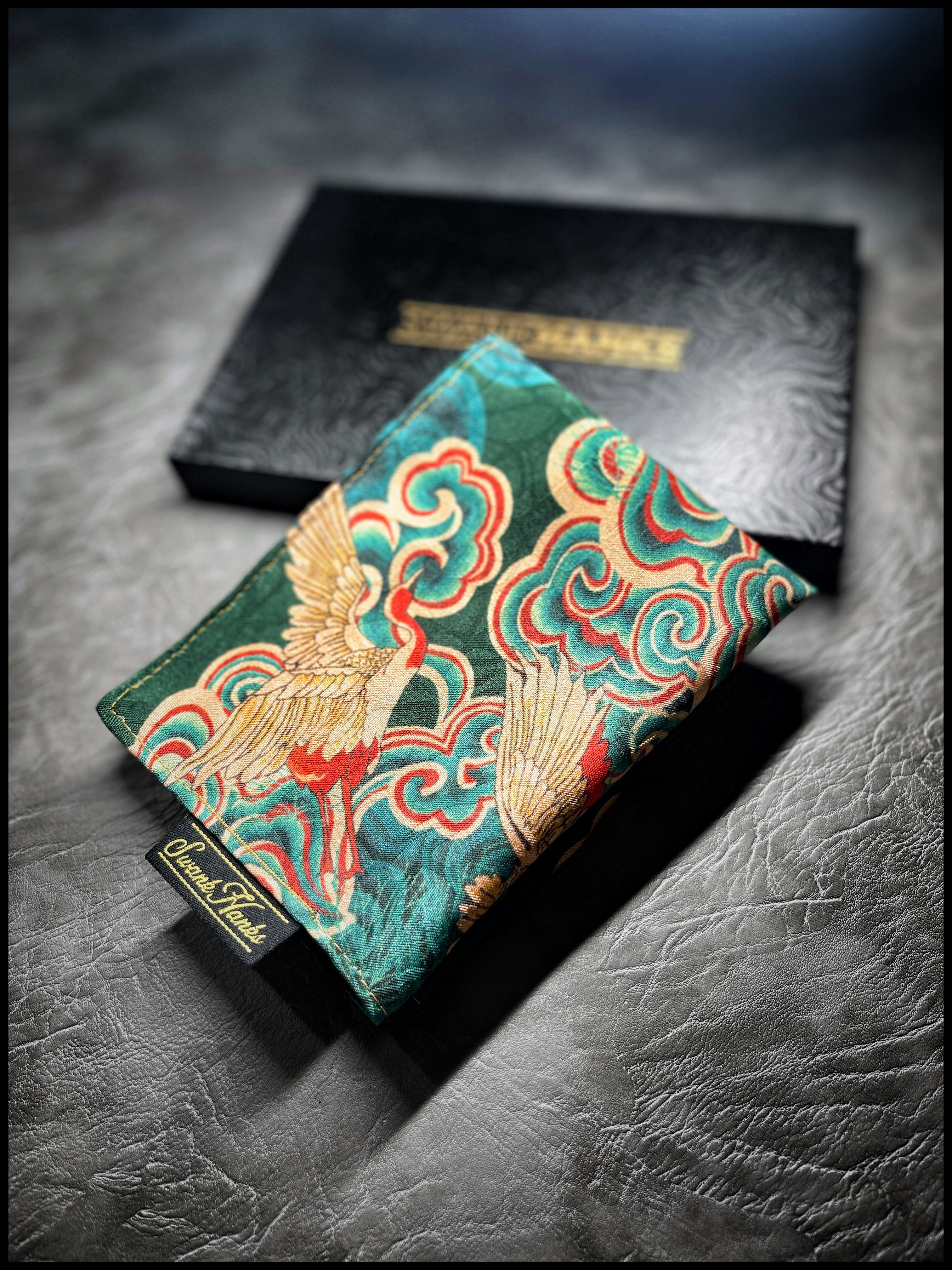 Green Crane Silk Hanks