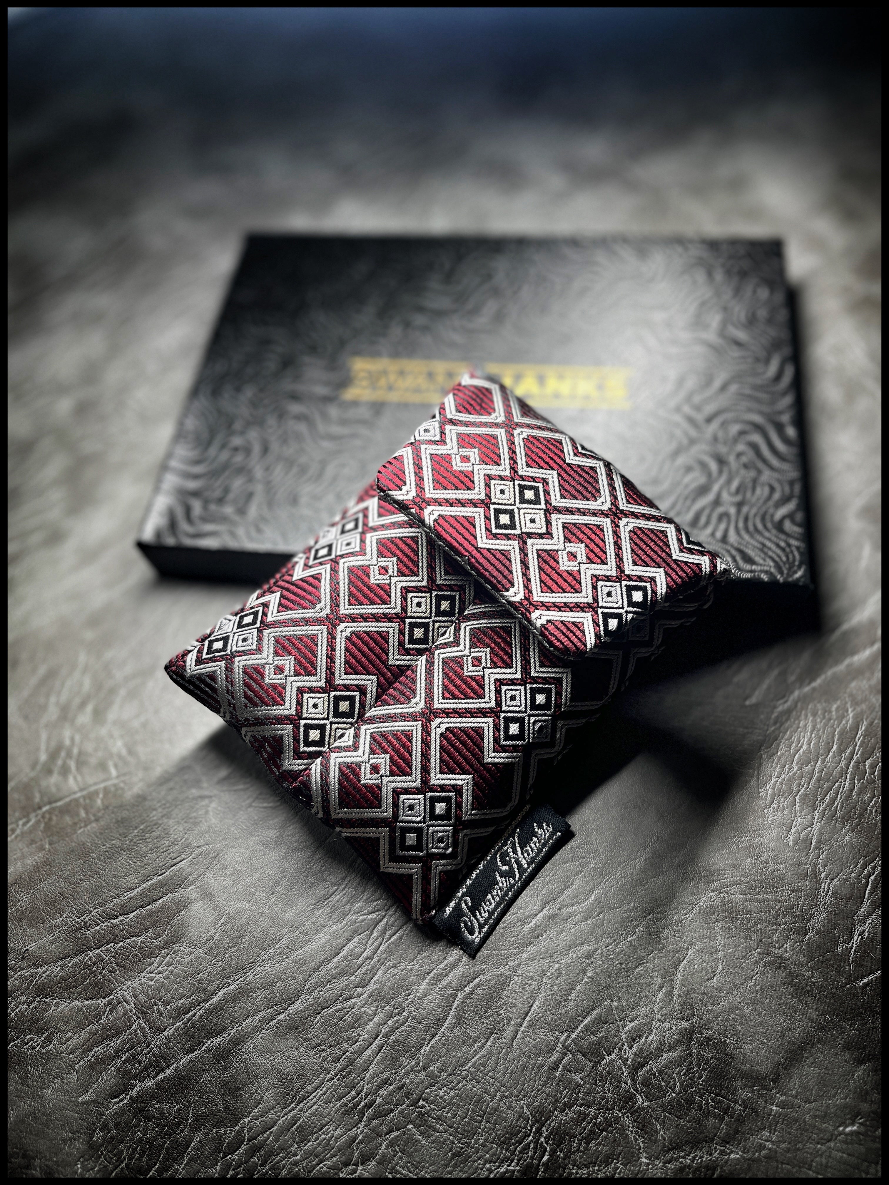 Red/Silver Gates V3 Mini Double-Slot Pouch