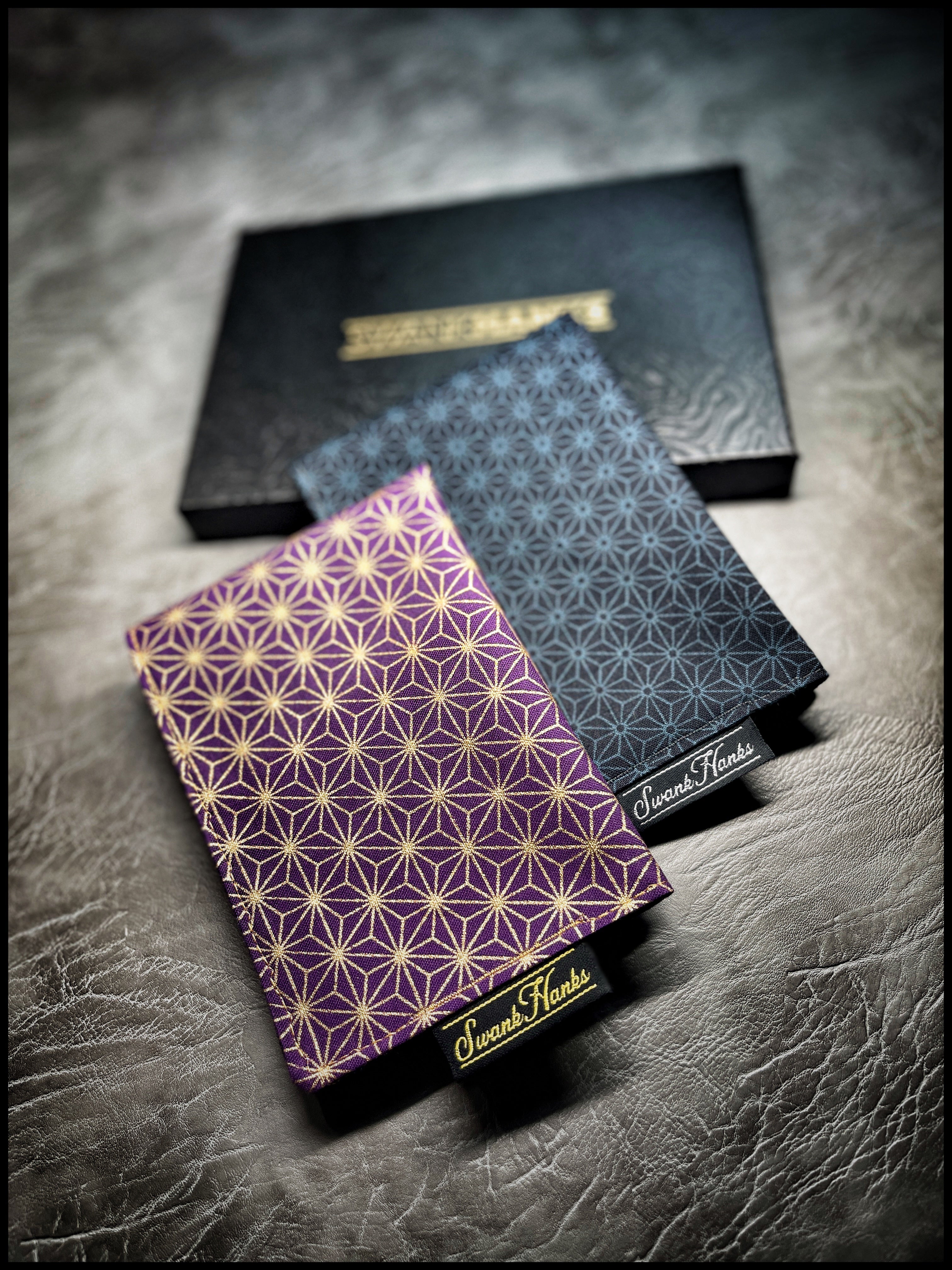 Japanese Asanoha Purp/Gold Mini Hanks