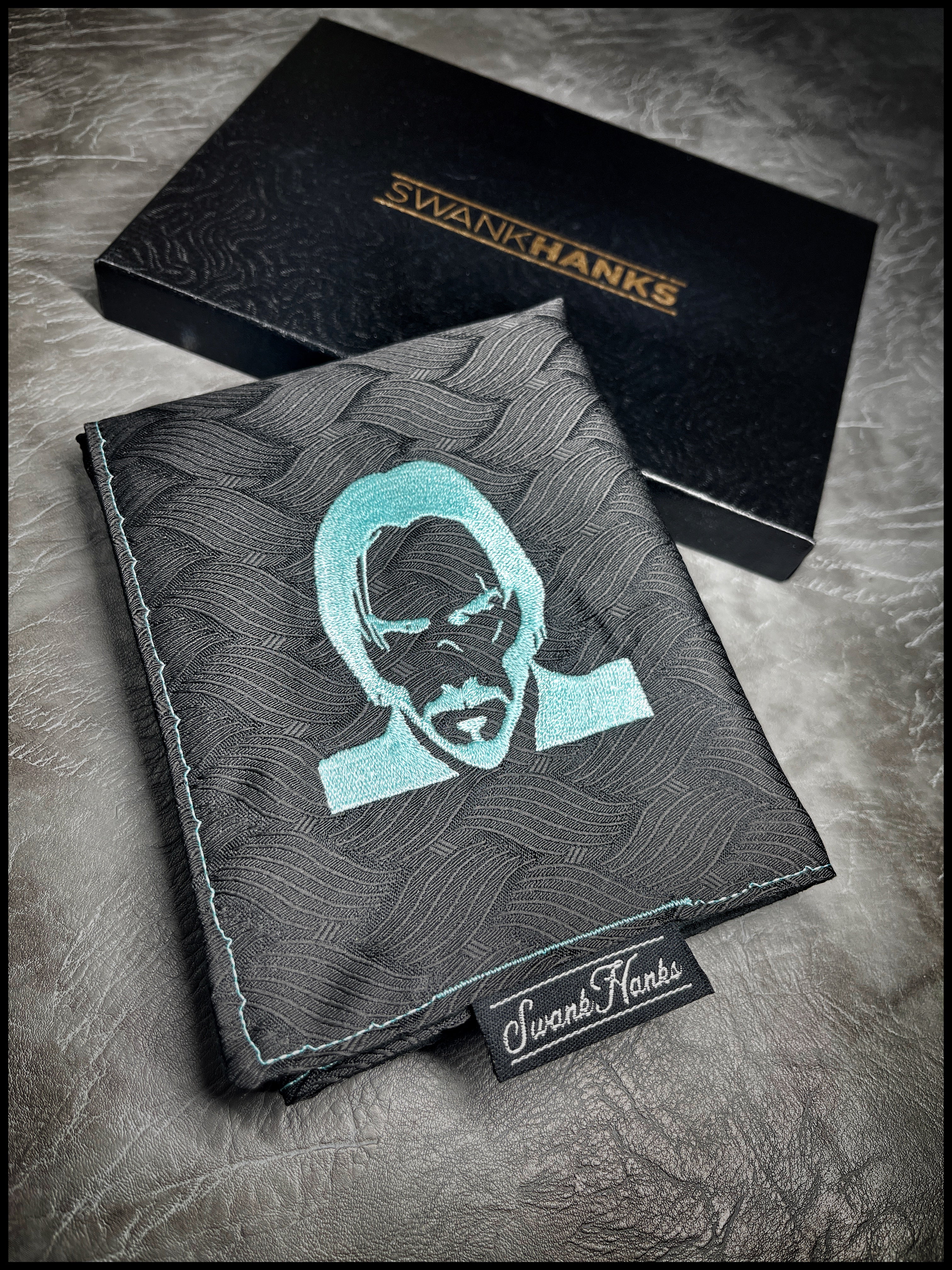 Basketweave Silk Tiffany Blue Wick 1-OFF