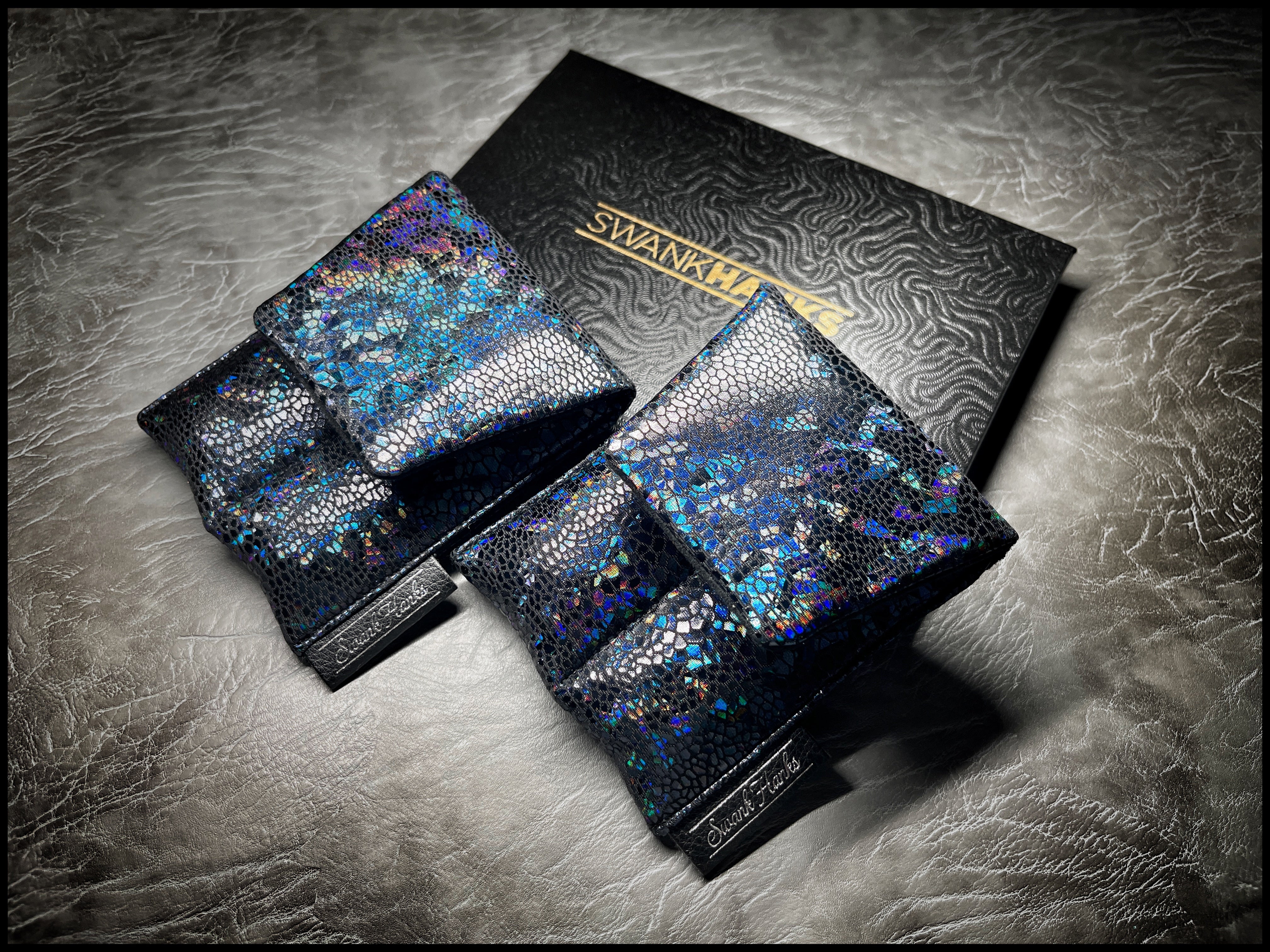 UV DragonScale Mini Double-Slot Pouch