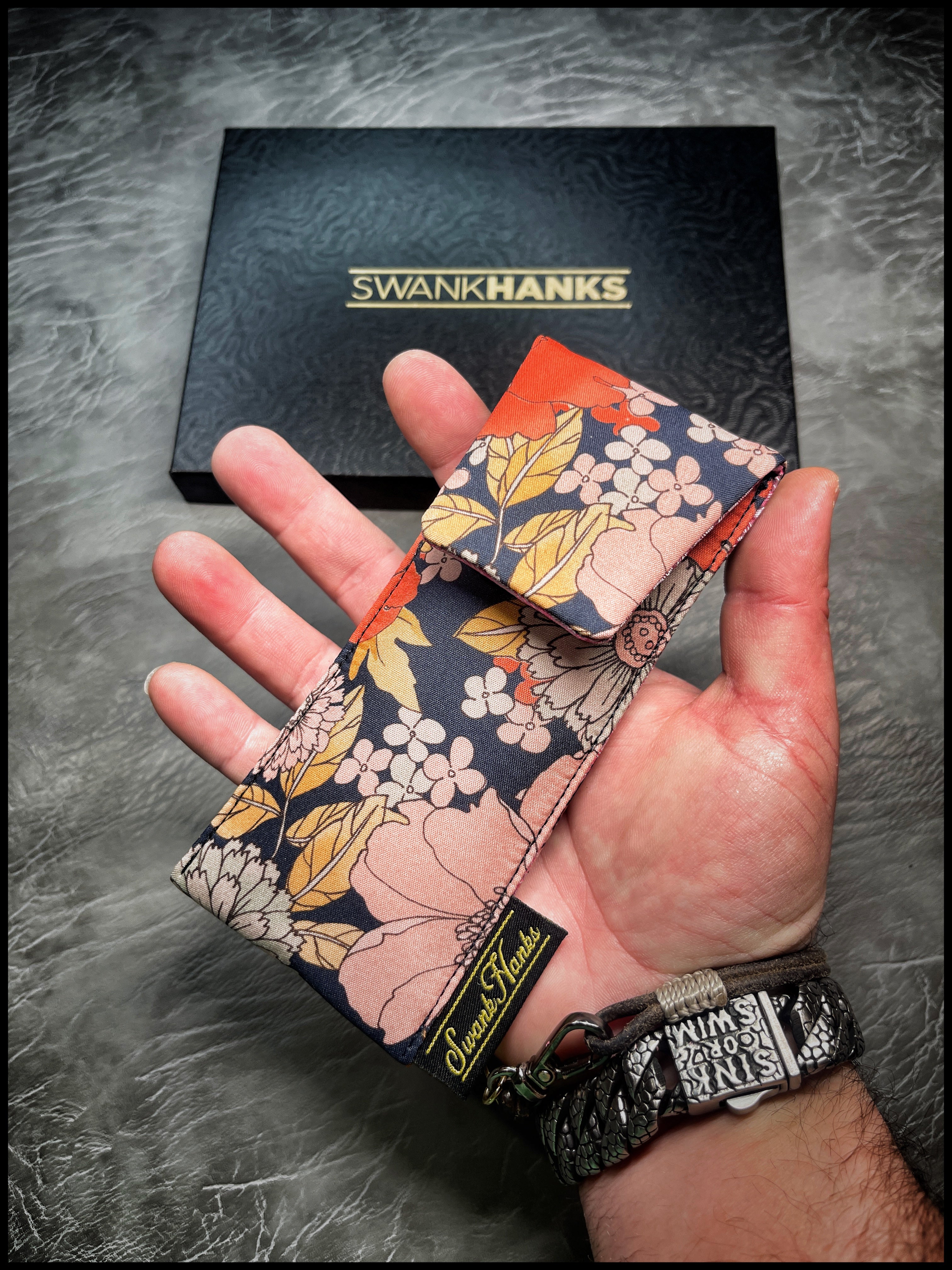 Pastel Poppy Silk Single Pouch