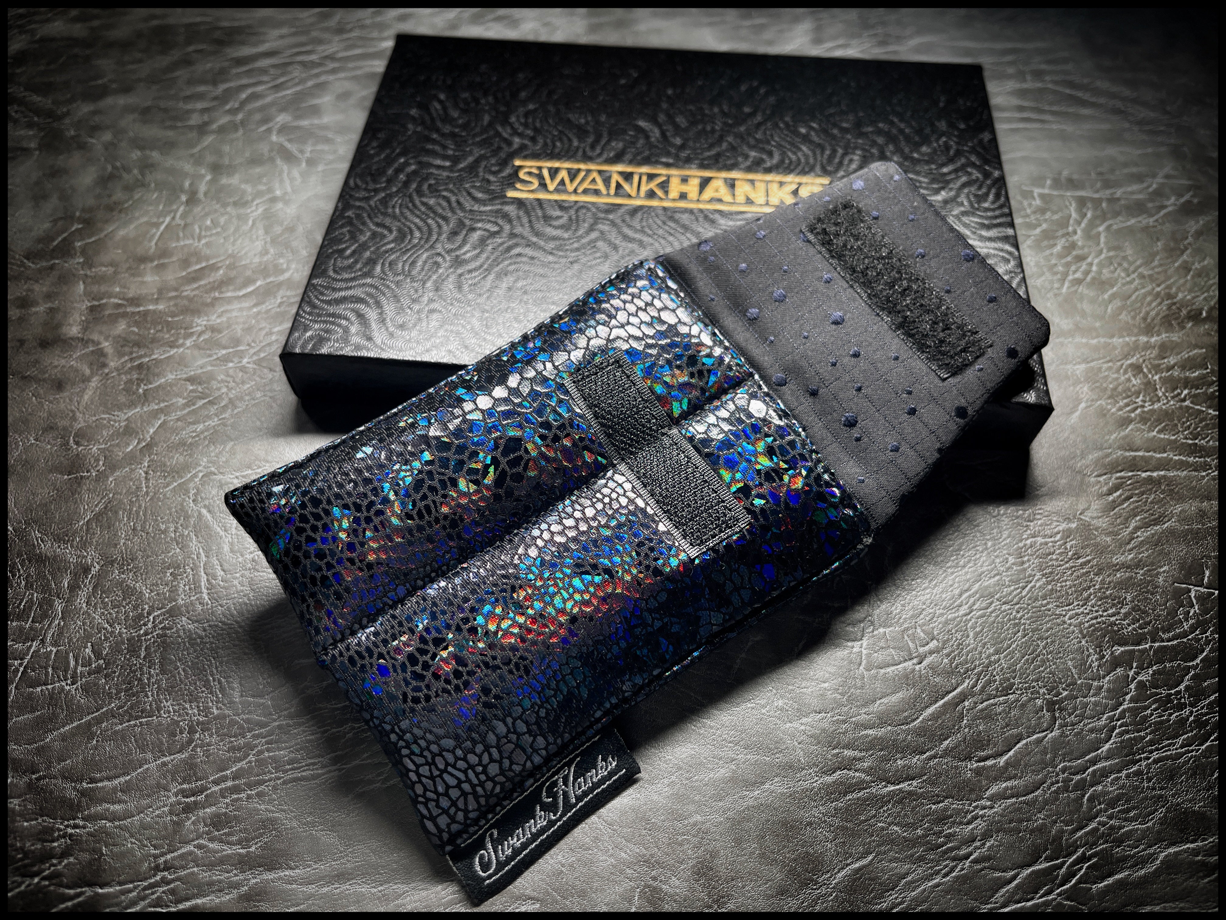 UV DragonScale Mini Double Slot Pouch