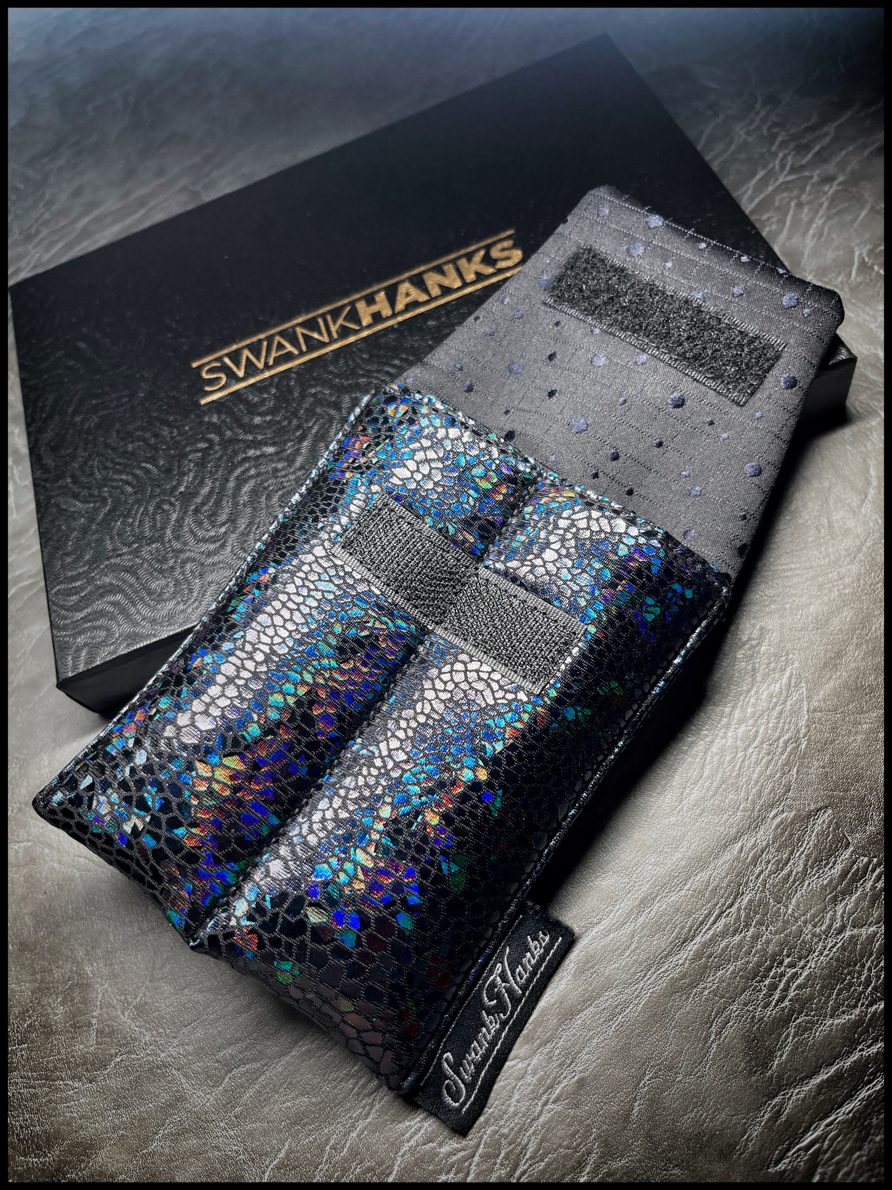 UV DragonScale Mini Double Slot Pouch