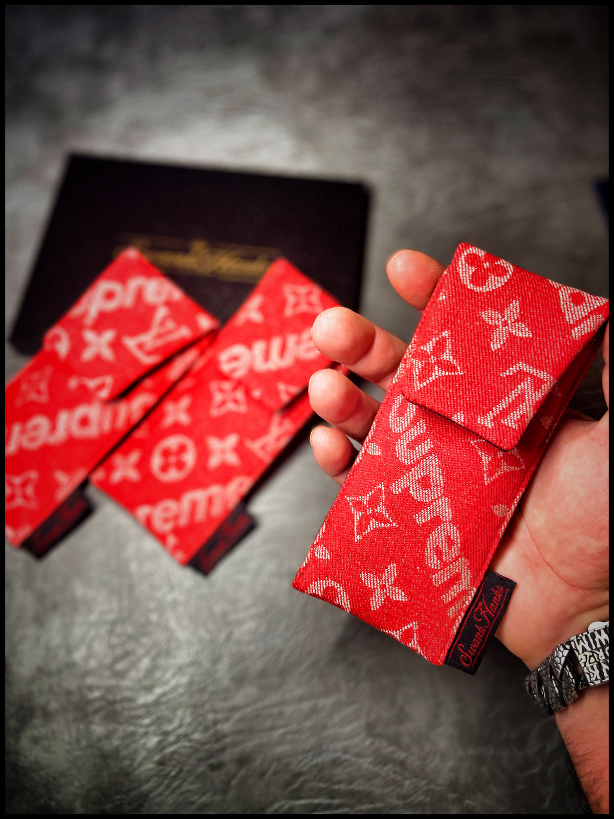 LV/Supreme Full Size Single-Slot Pouch