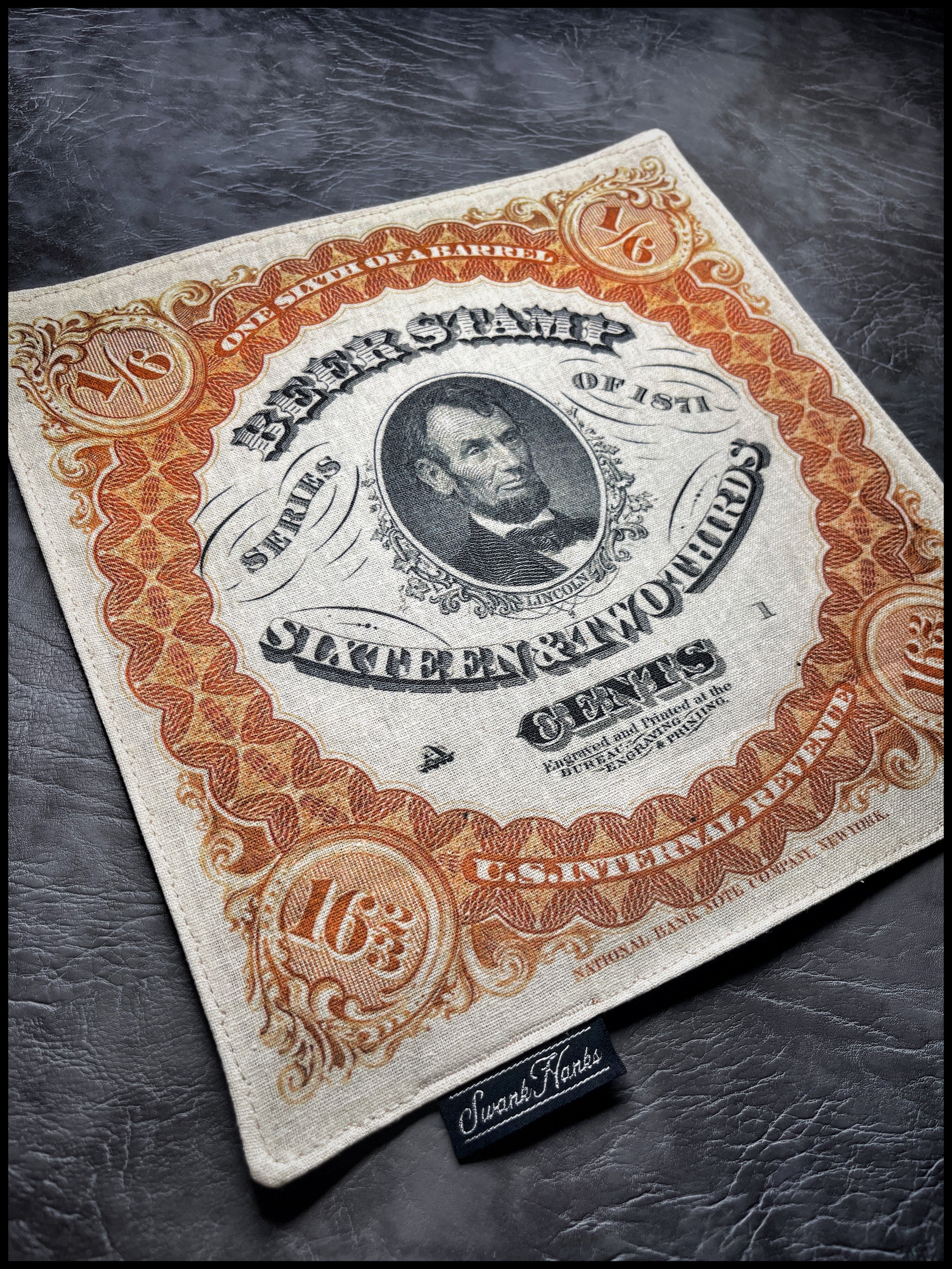 Lincoln Beer Stamp Hank