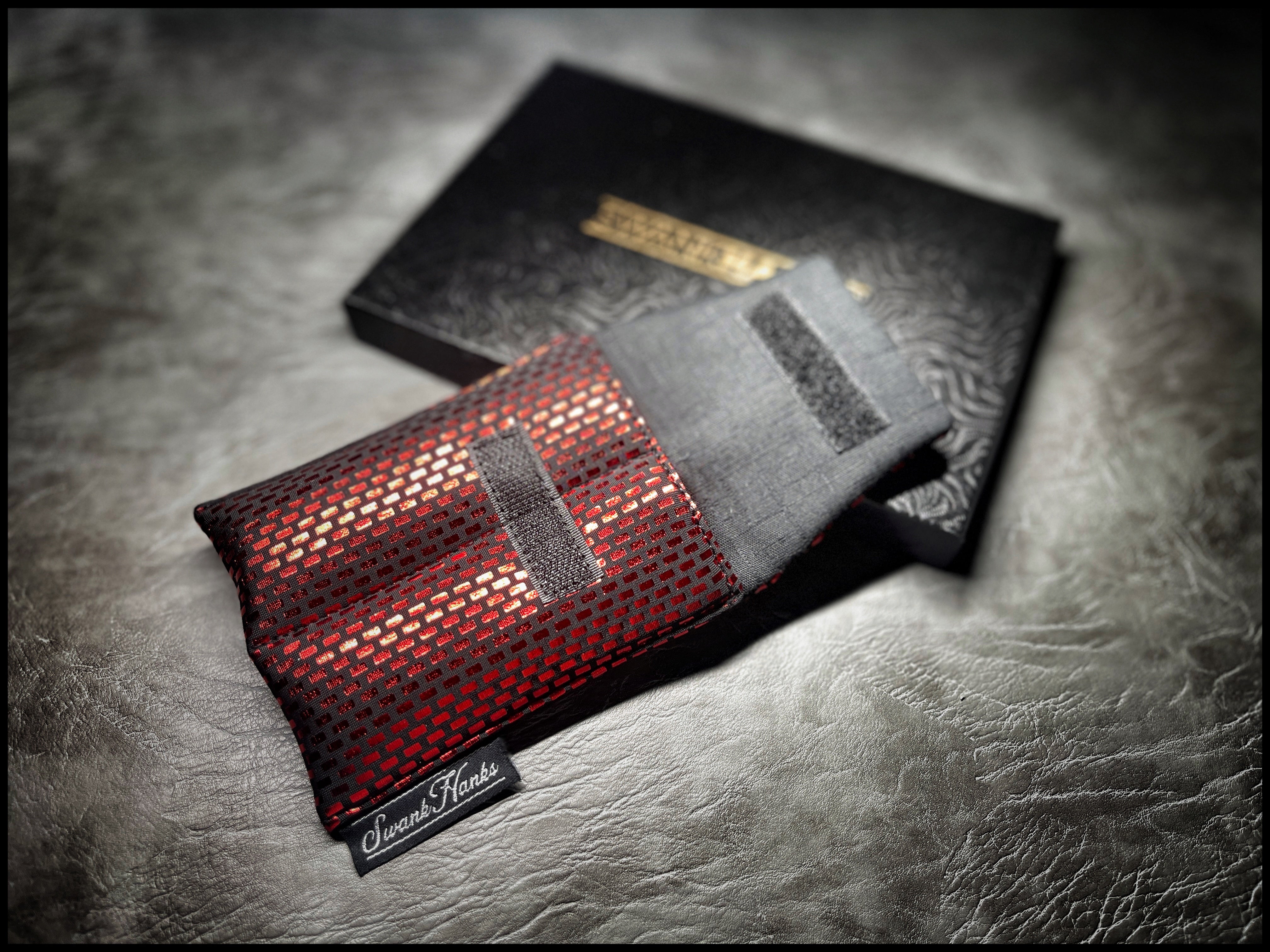 Red UV Mini Double Slot Pouch