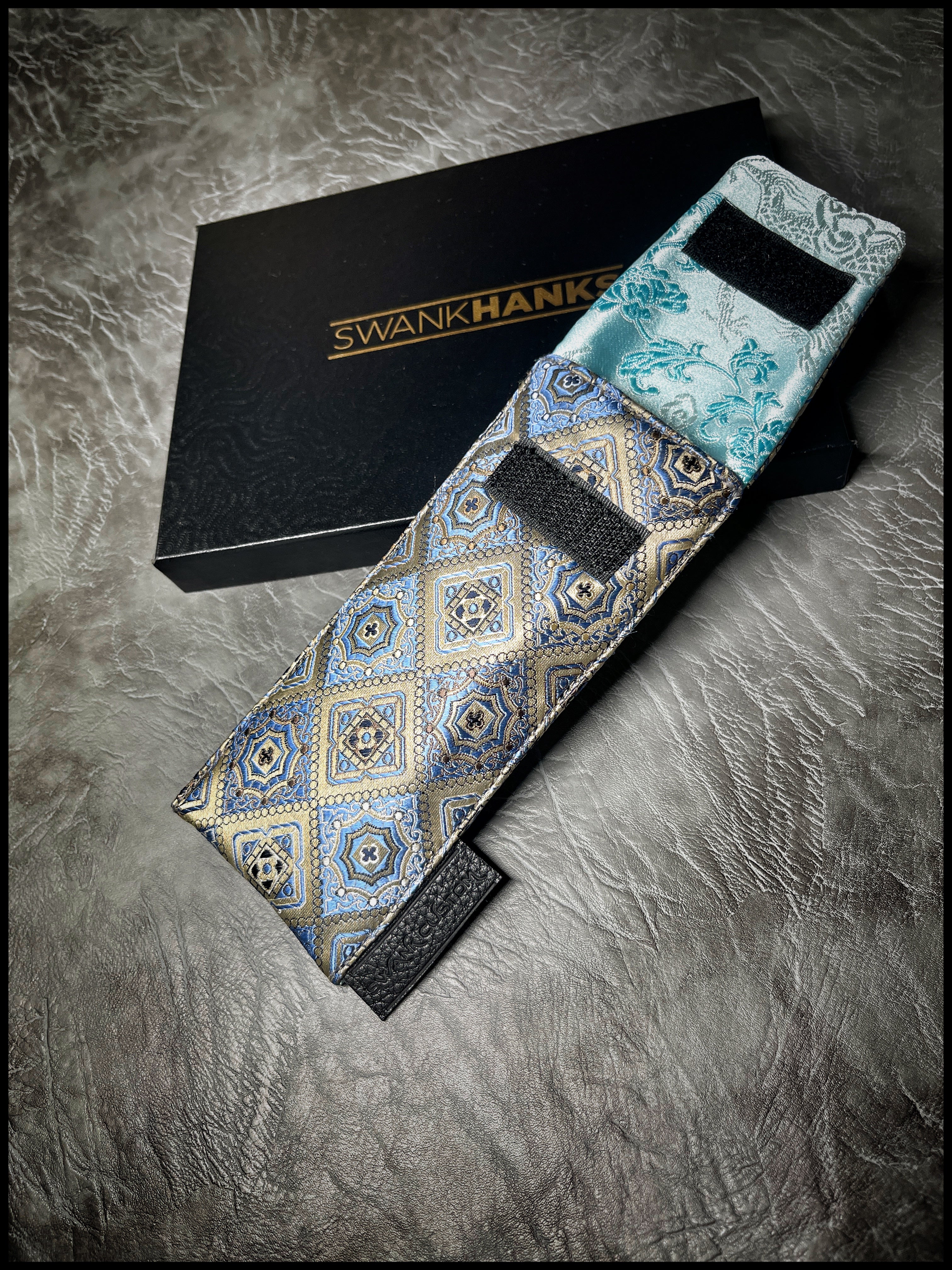 Royal Mosaic Silk/ Spring Dragon Silk 1-OFF Single Pouch