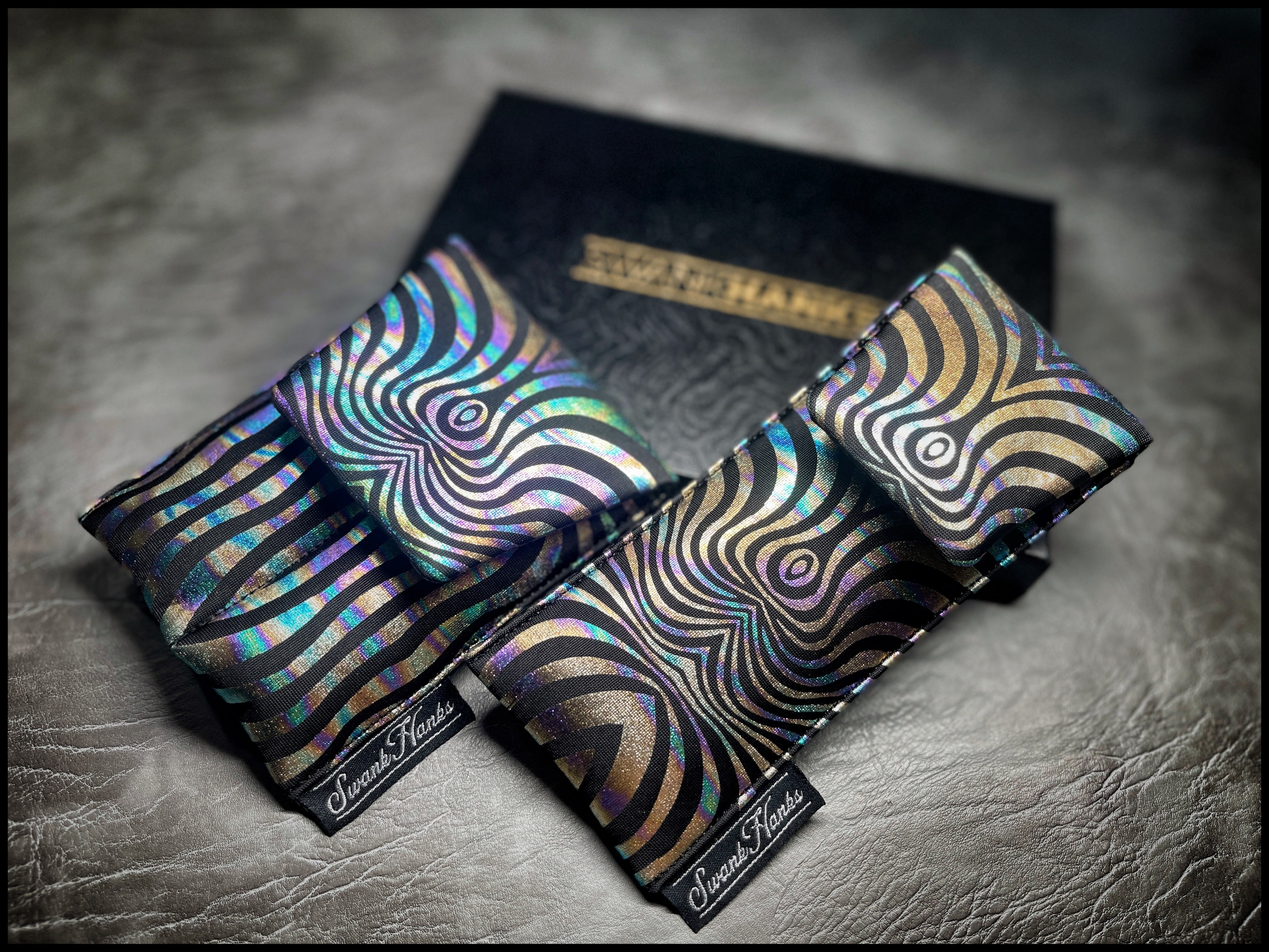 UV Mandala Mini Double-Slot Pouch