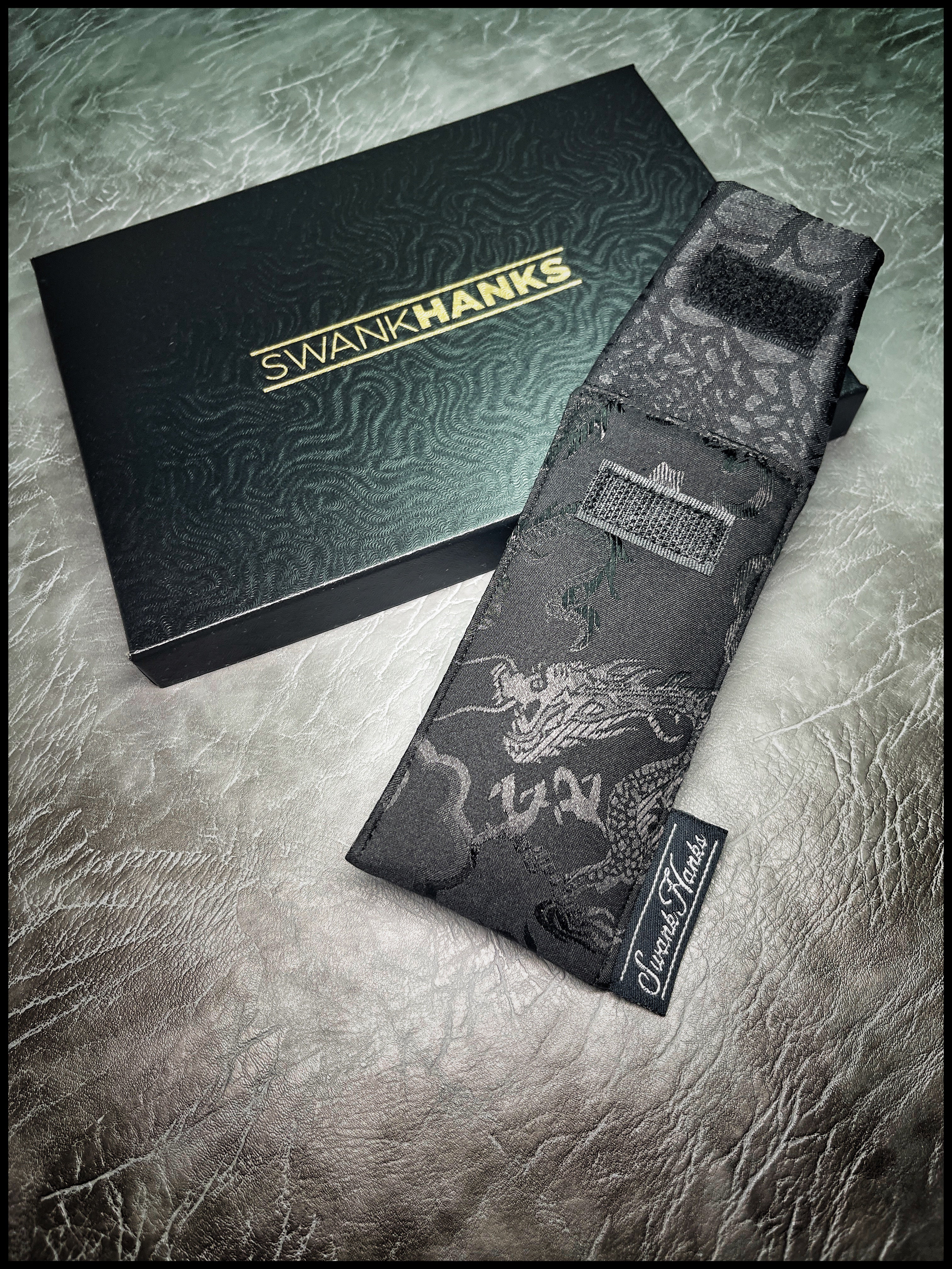 Murdered Out Dragon Silk Mini Single-Slot Pouch