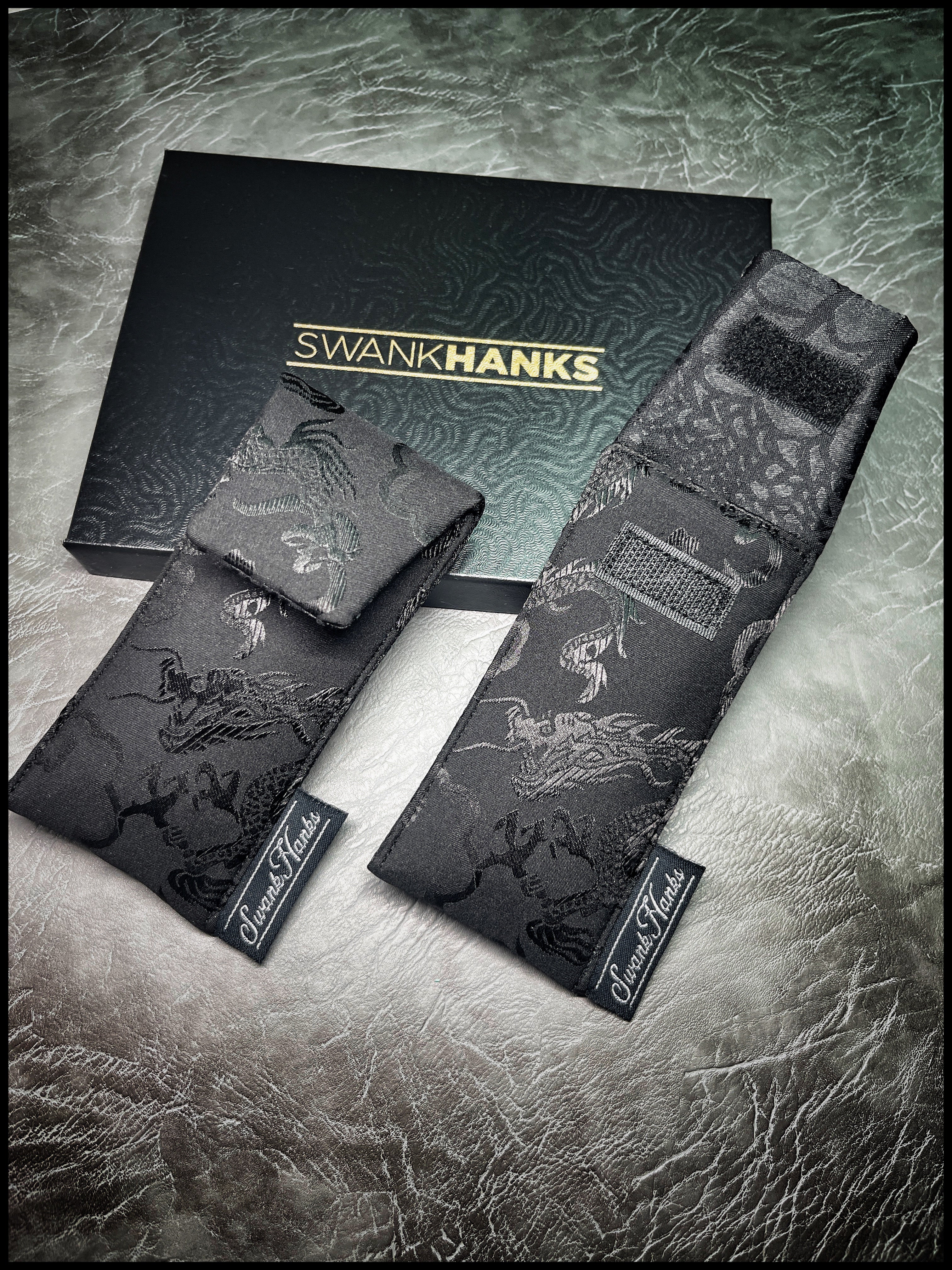 Murdered Out Dragon Silk Mini Single-Slot Pouch