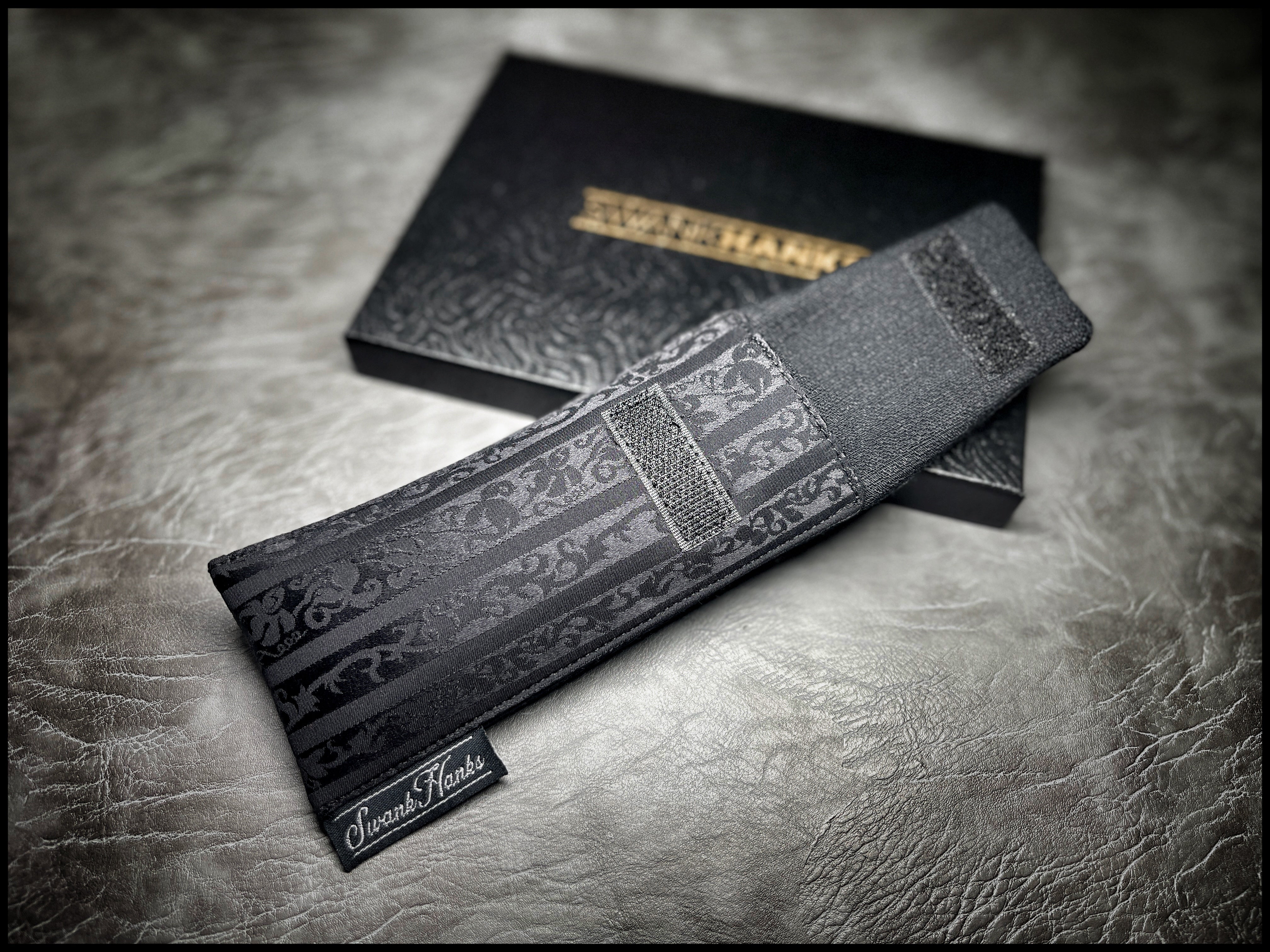 Black Silk Charmeuse Single Pouch