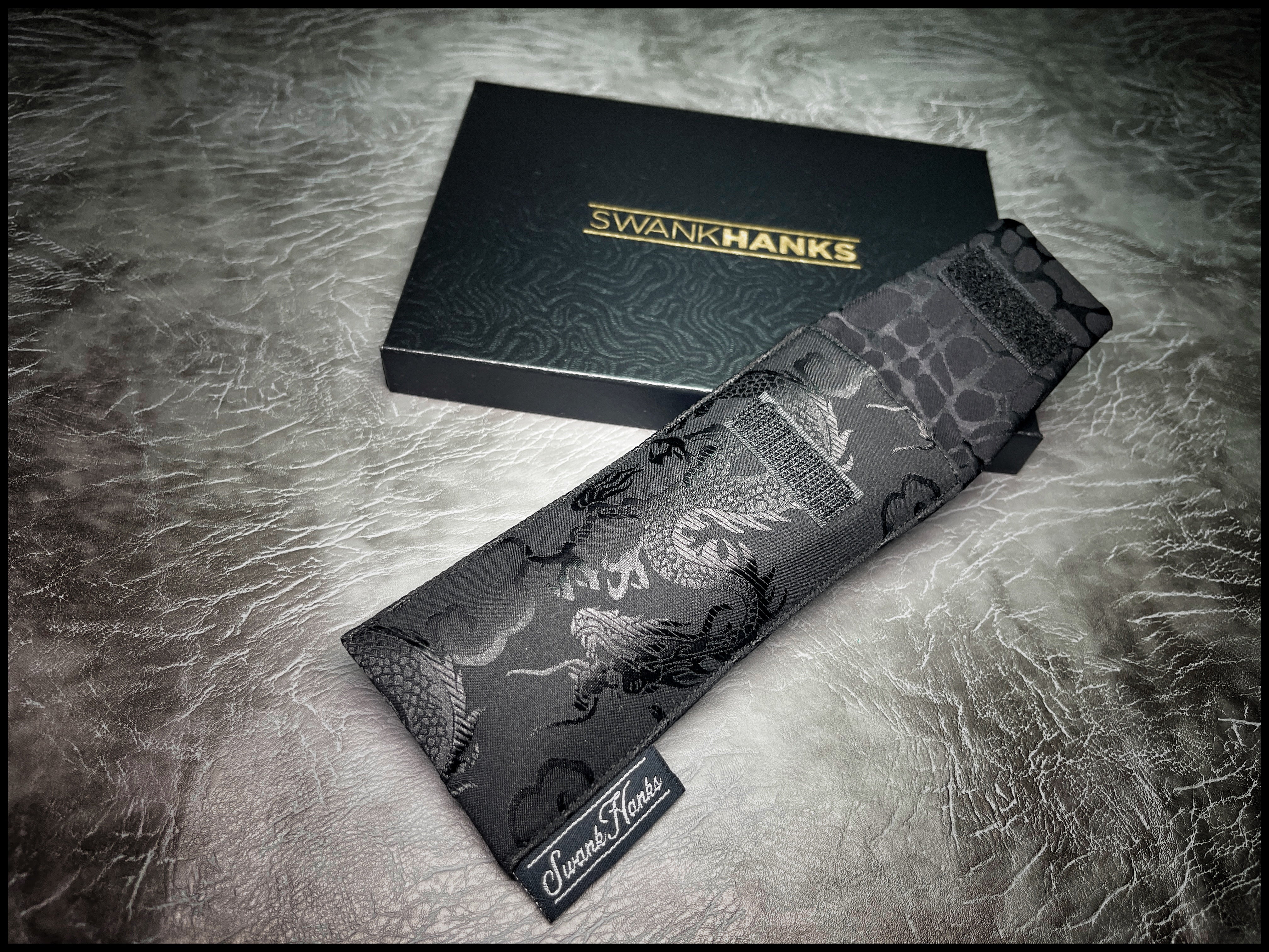 Murdered Out Dragon Silk Mini Single-Slot Pouch
