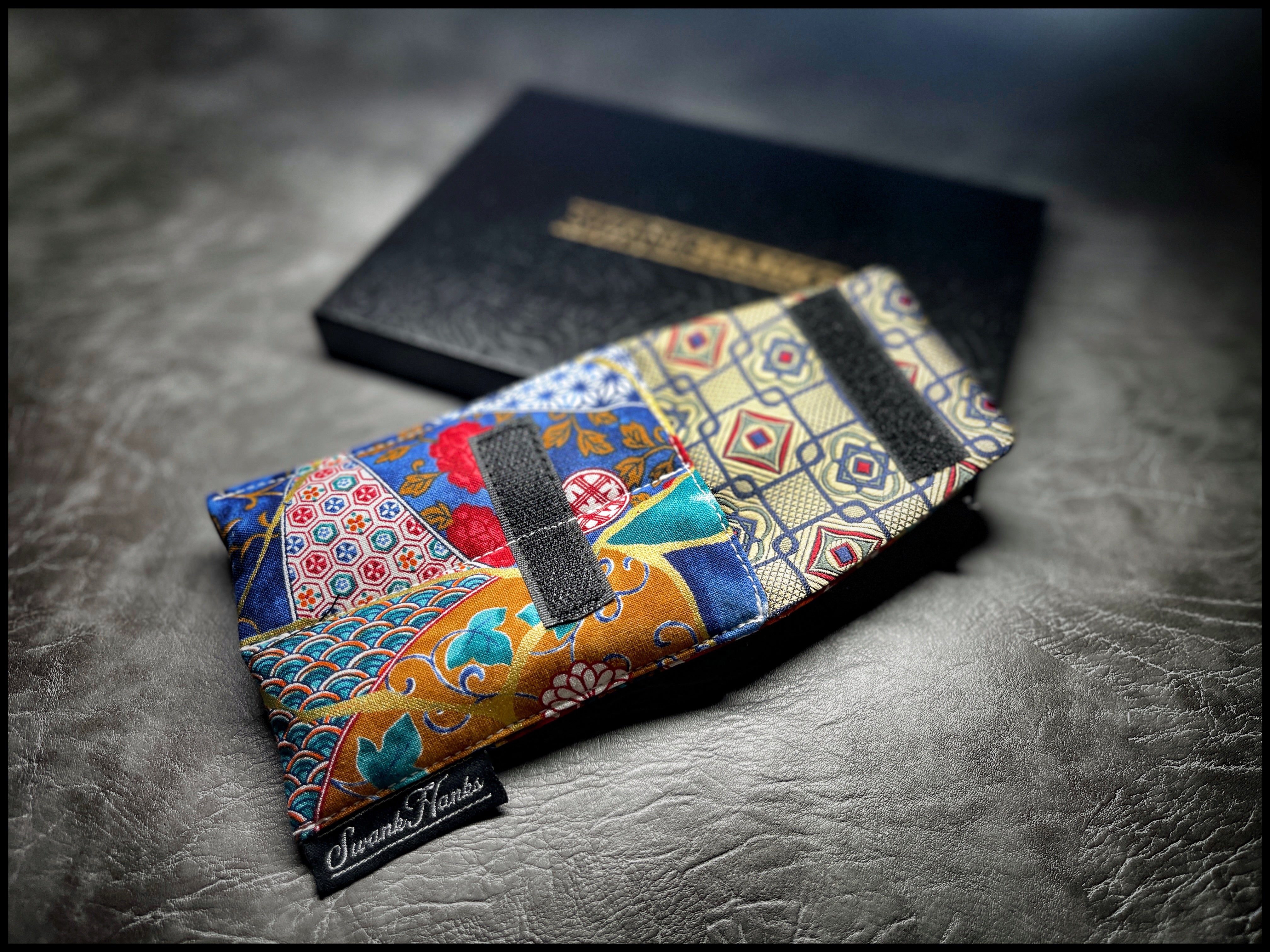 Japanese Mashup Mini Double Slot Pouch