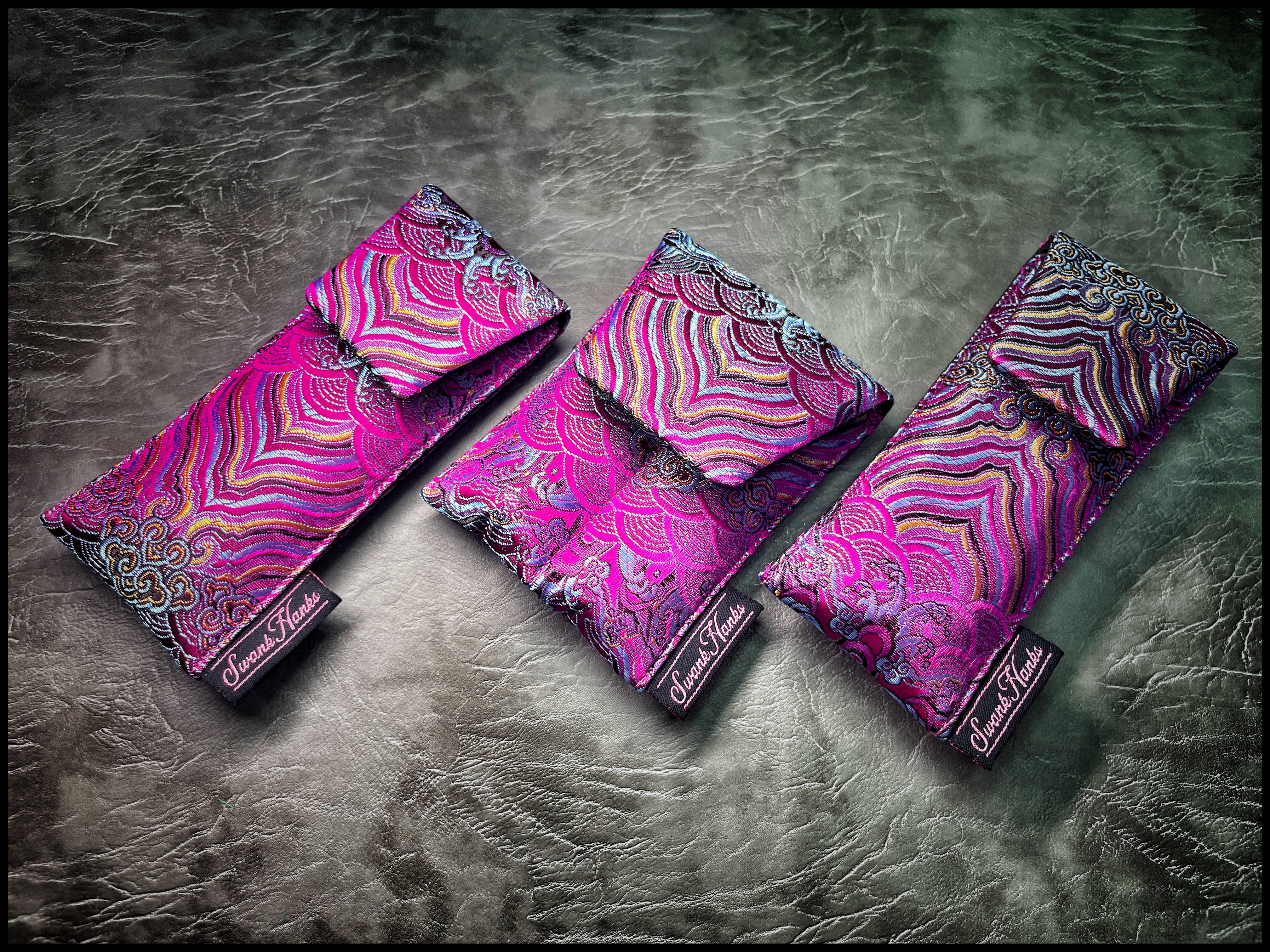 Mongolian Silk Brocade Single Pouch