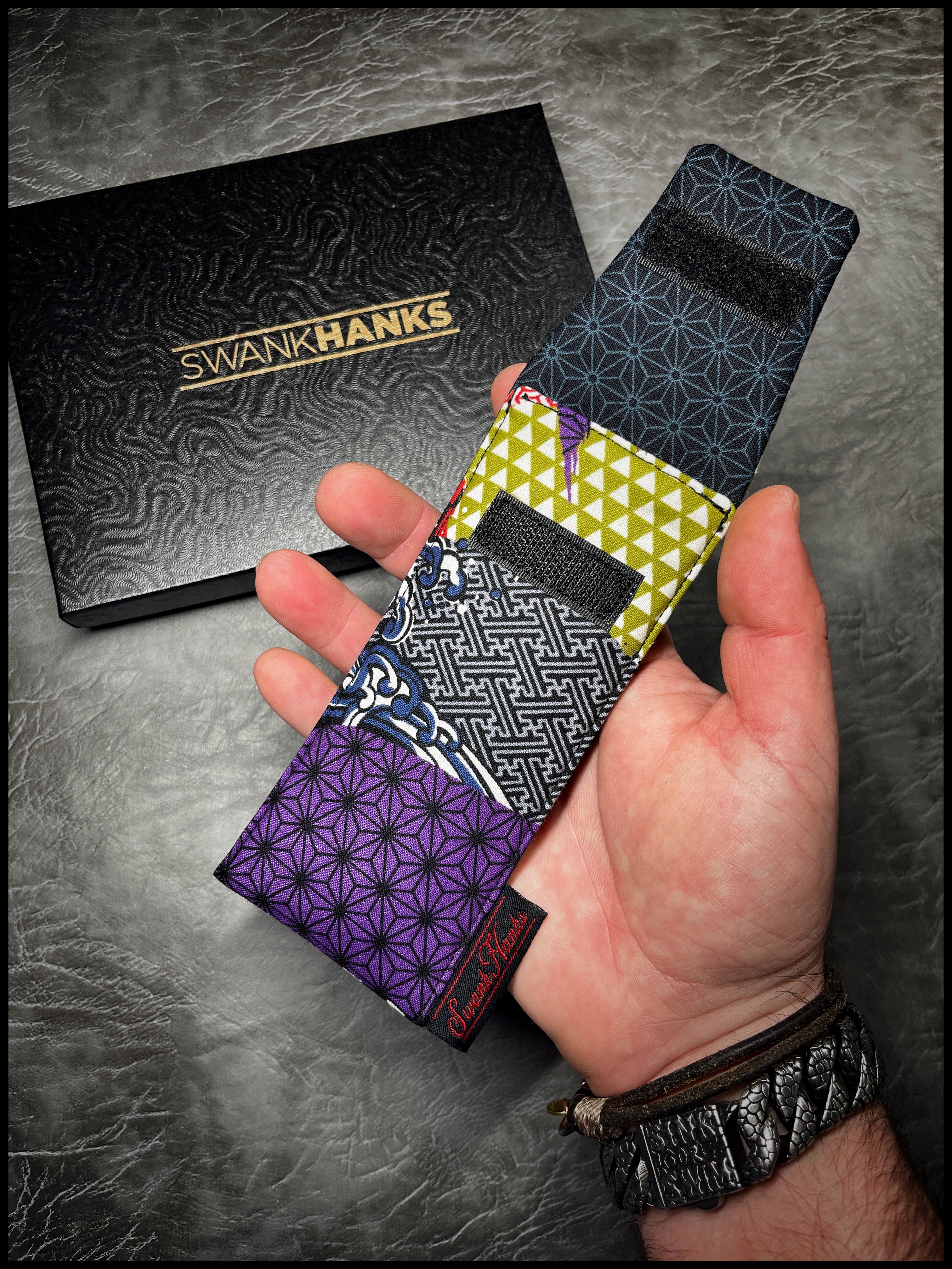 Japanese Mashup / Asanoha Single Pouch