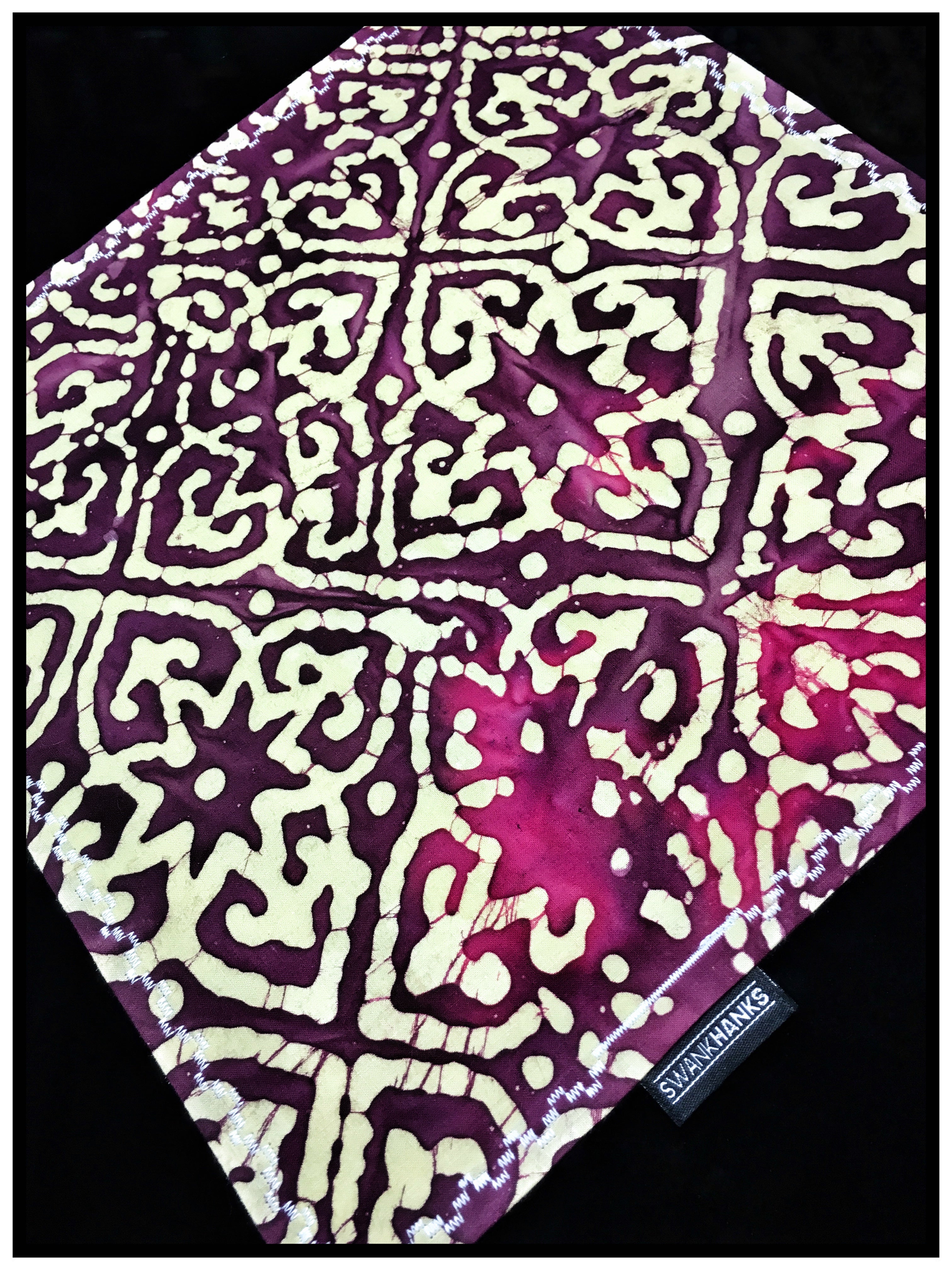 Cranberry Batik