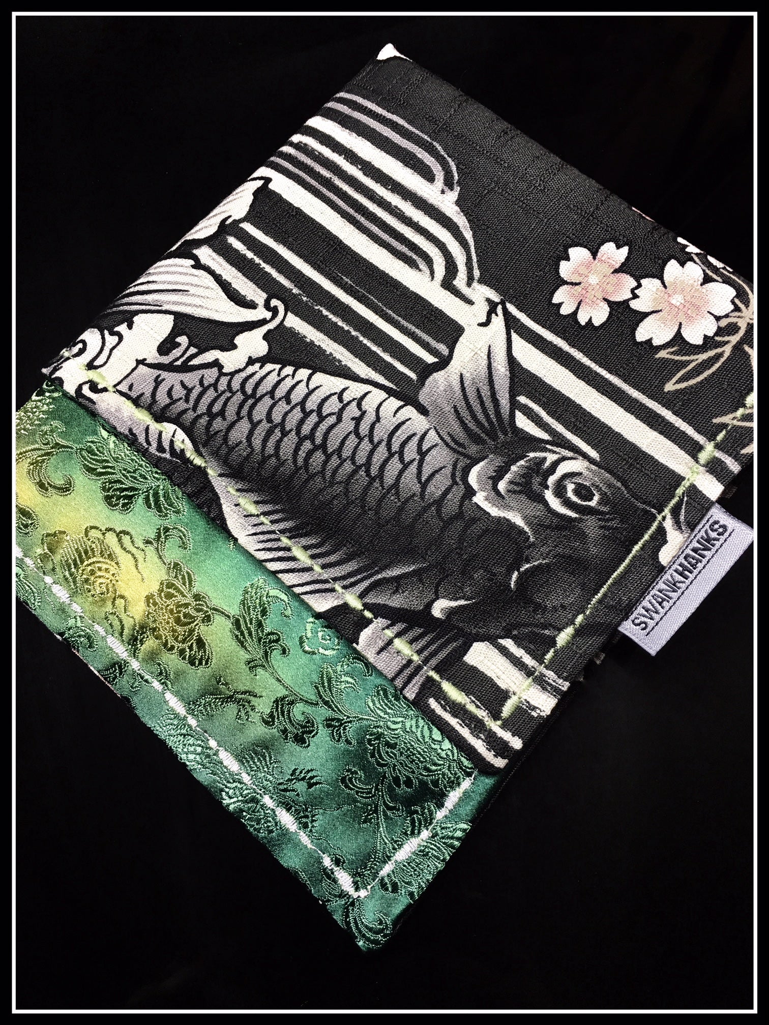 Black Koi One-Off (Green Dragon Silk)