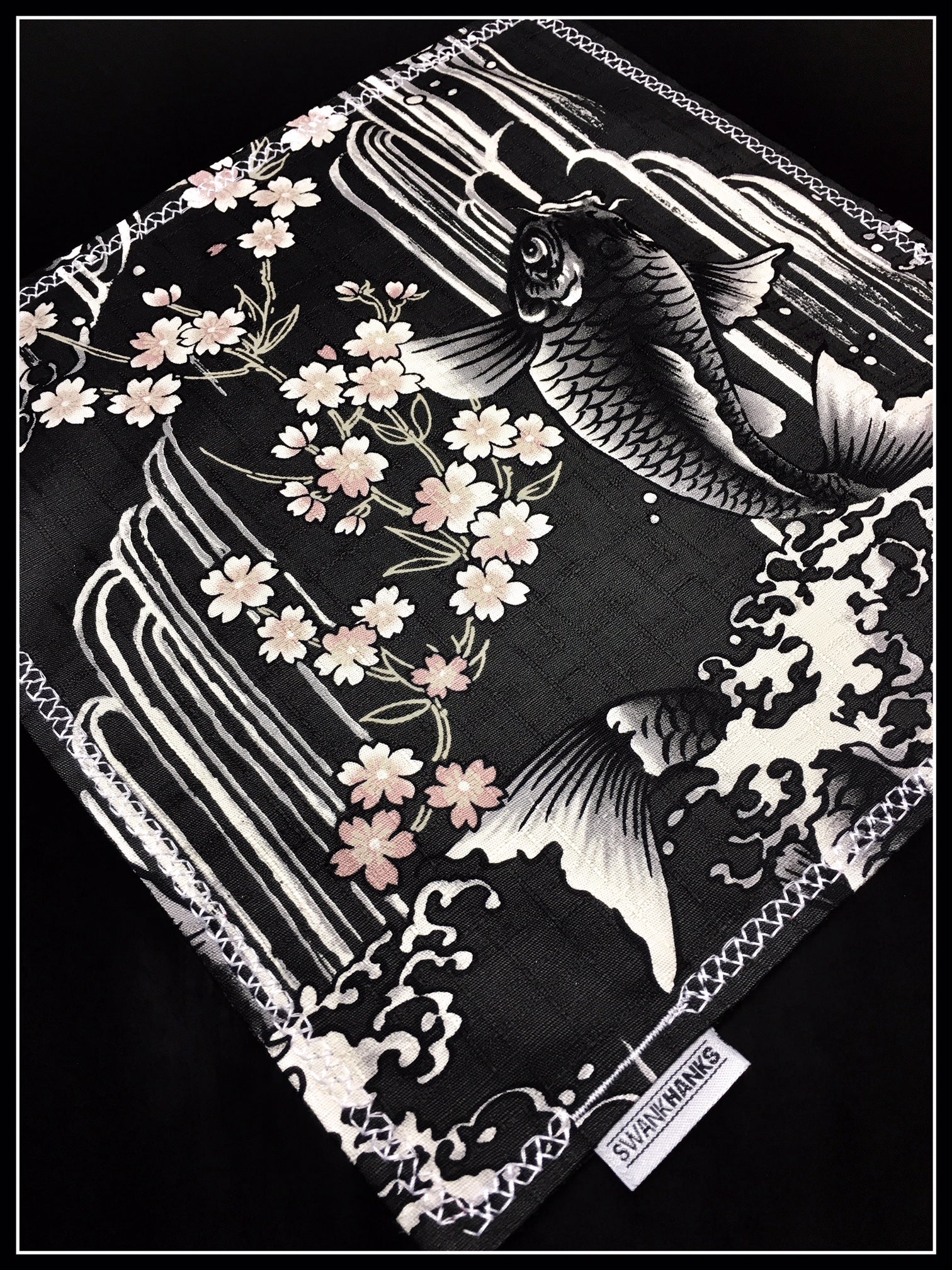 Black Koi One-Off (Black/Brown dragon silk)