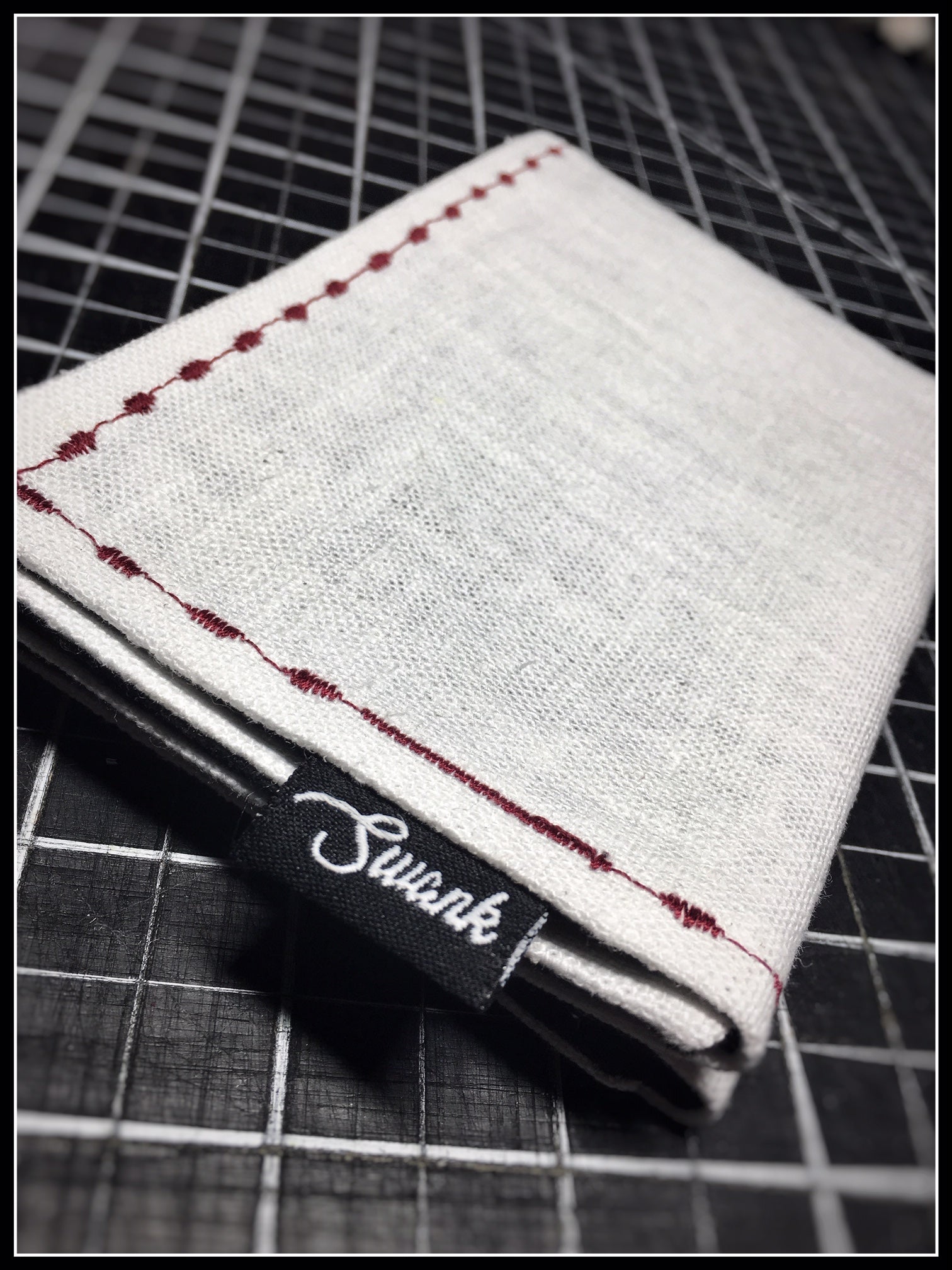 White Organic Linen Canvas