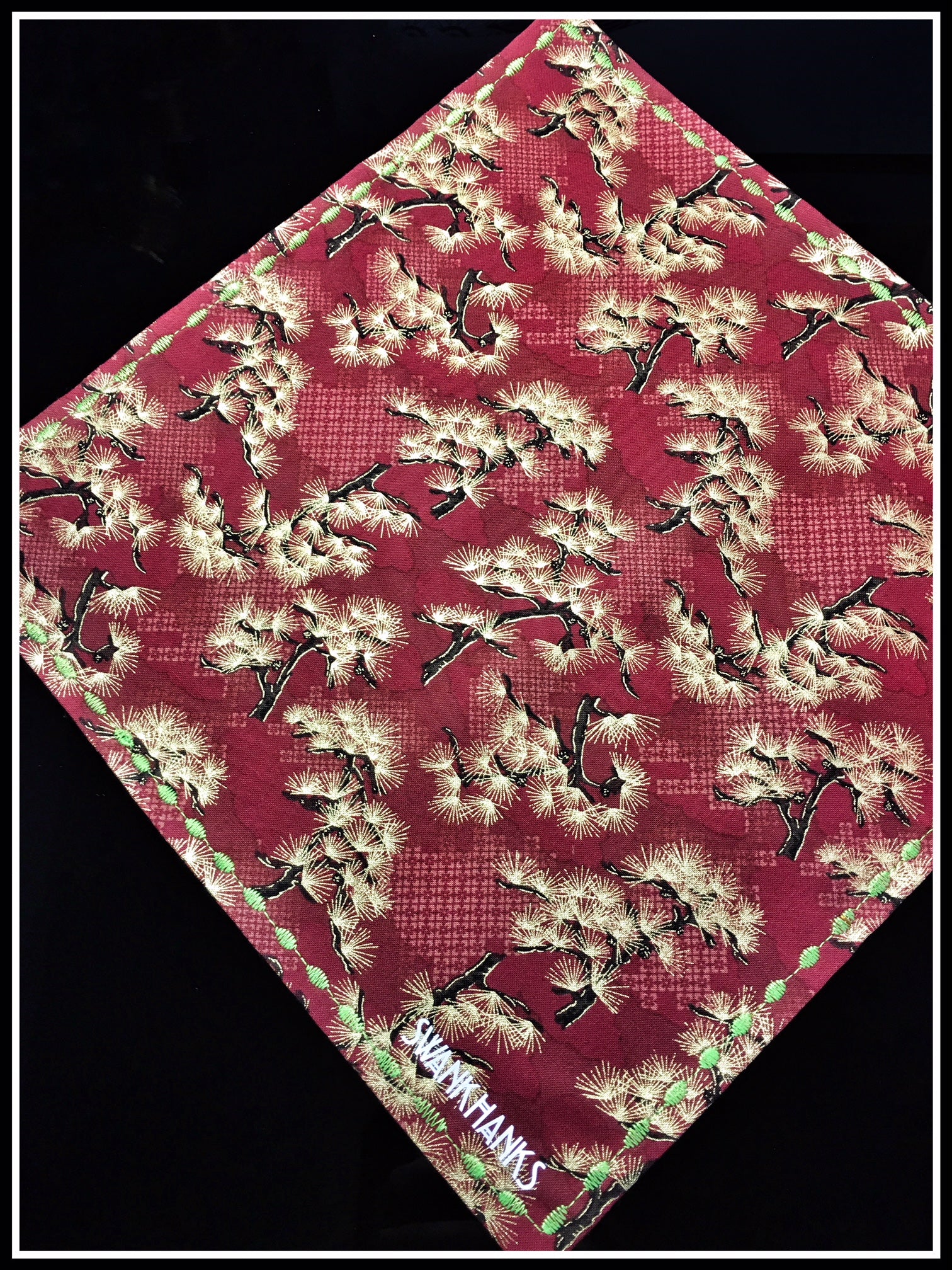 Oriental Cherry Blossom 2 (Neon green)