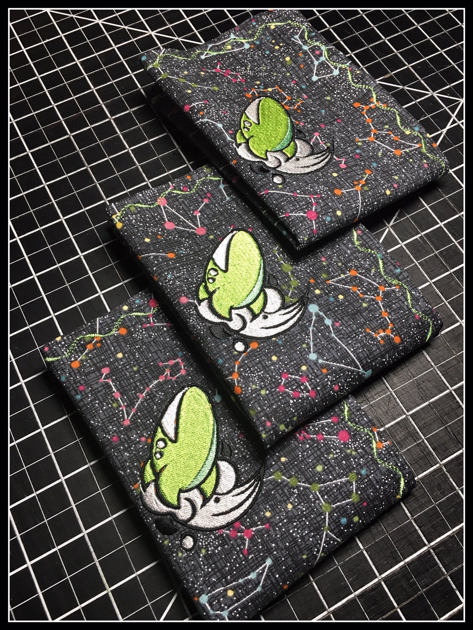 Cosmonewt Embroidered Collab Hanks V3