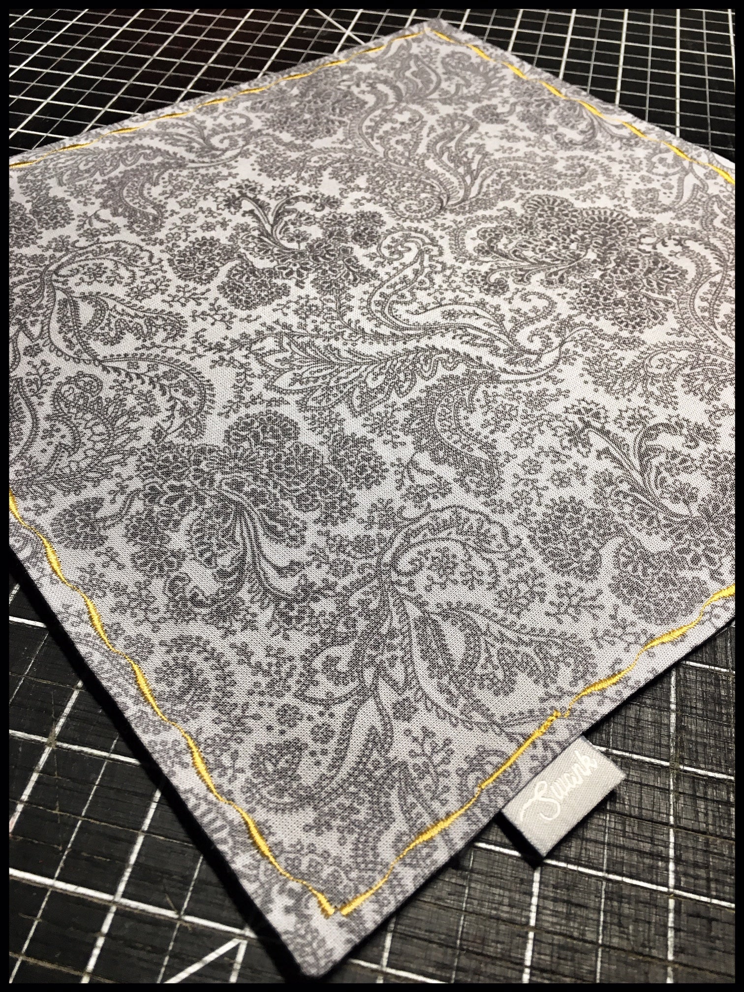 Royal Grey Paisley