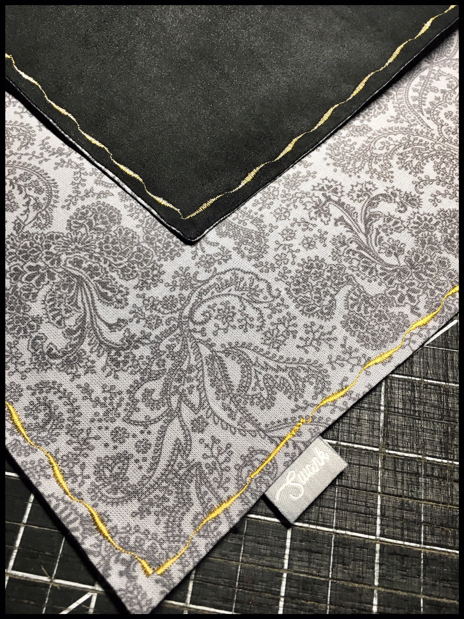 Royal Grey Paisley