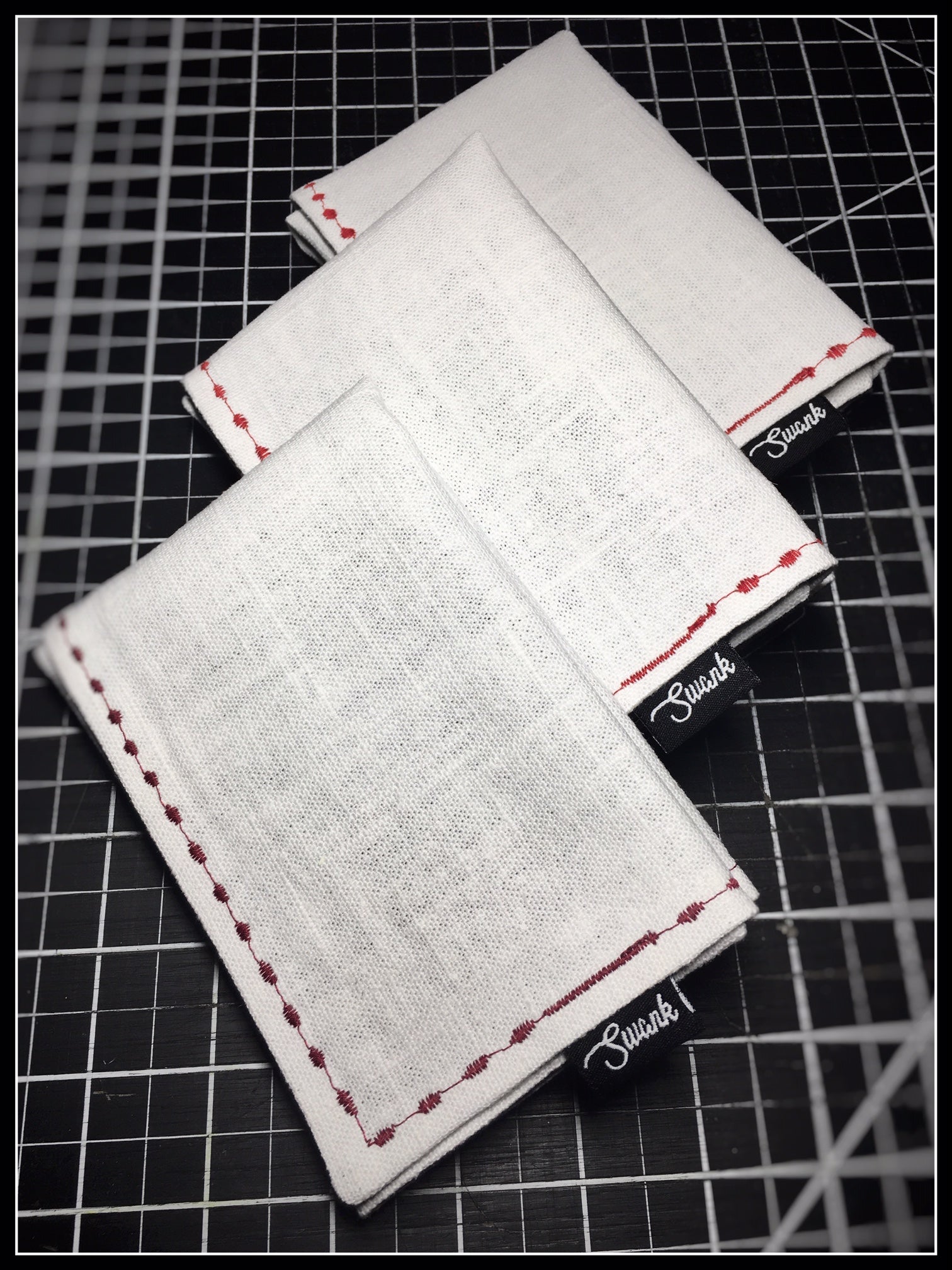 White Organic Linen Canvas