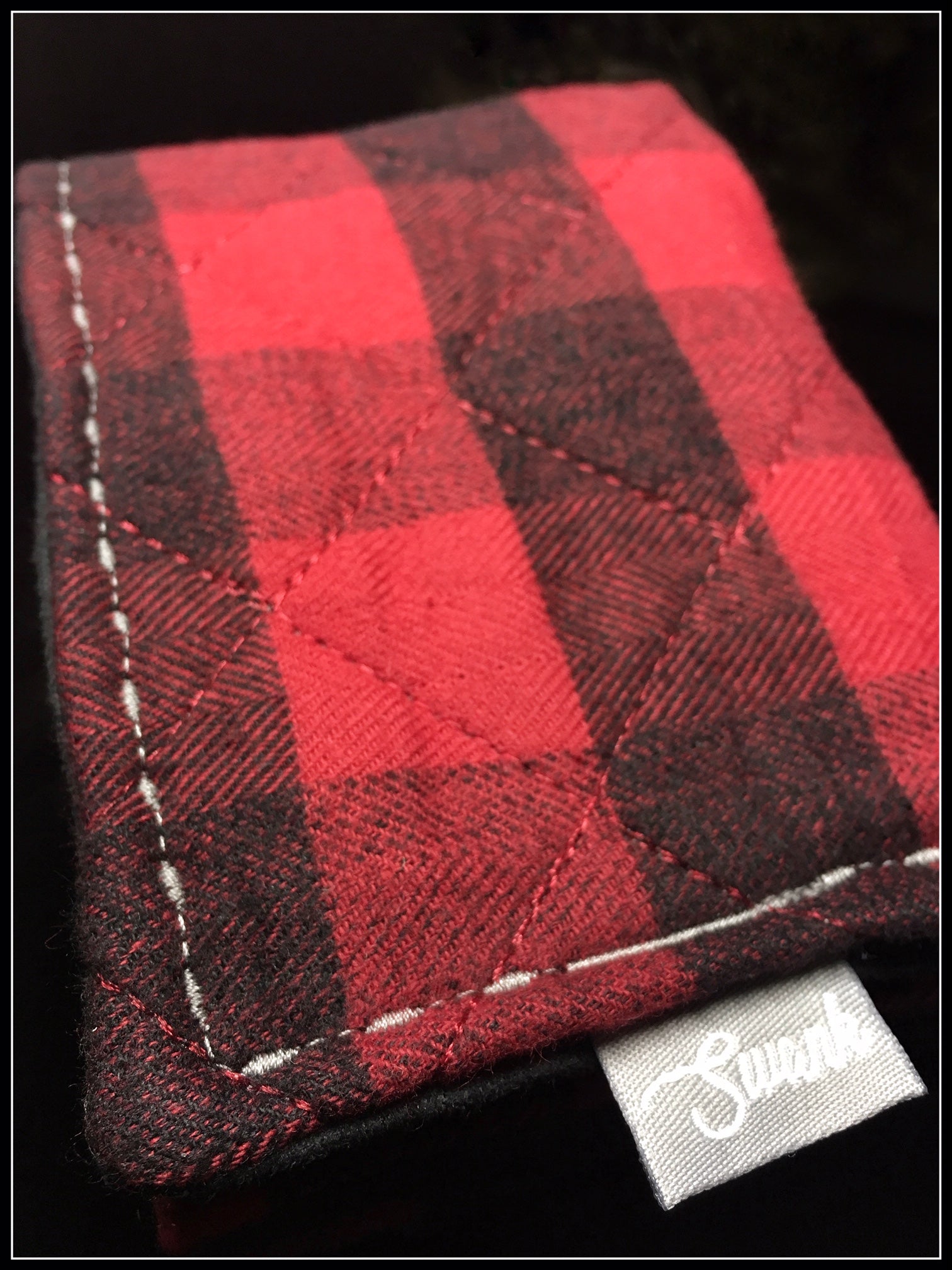 Red Quilted Plaid