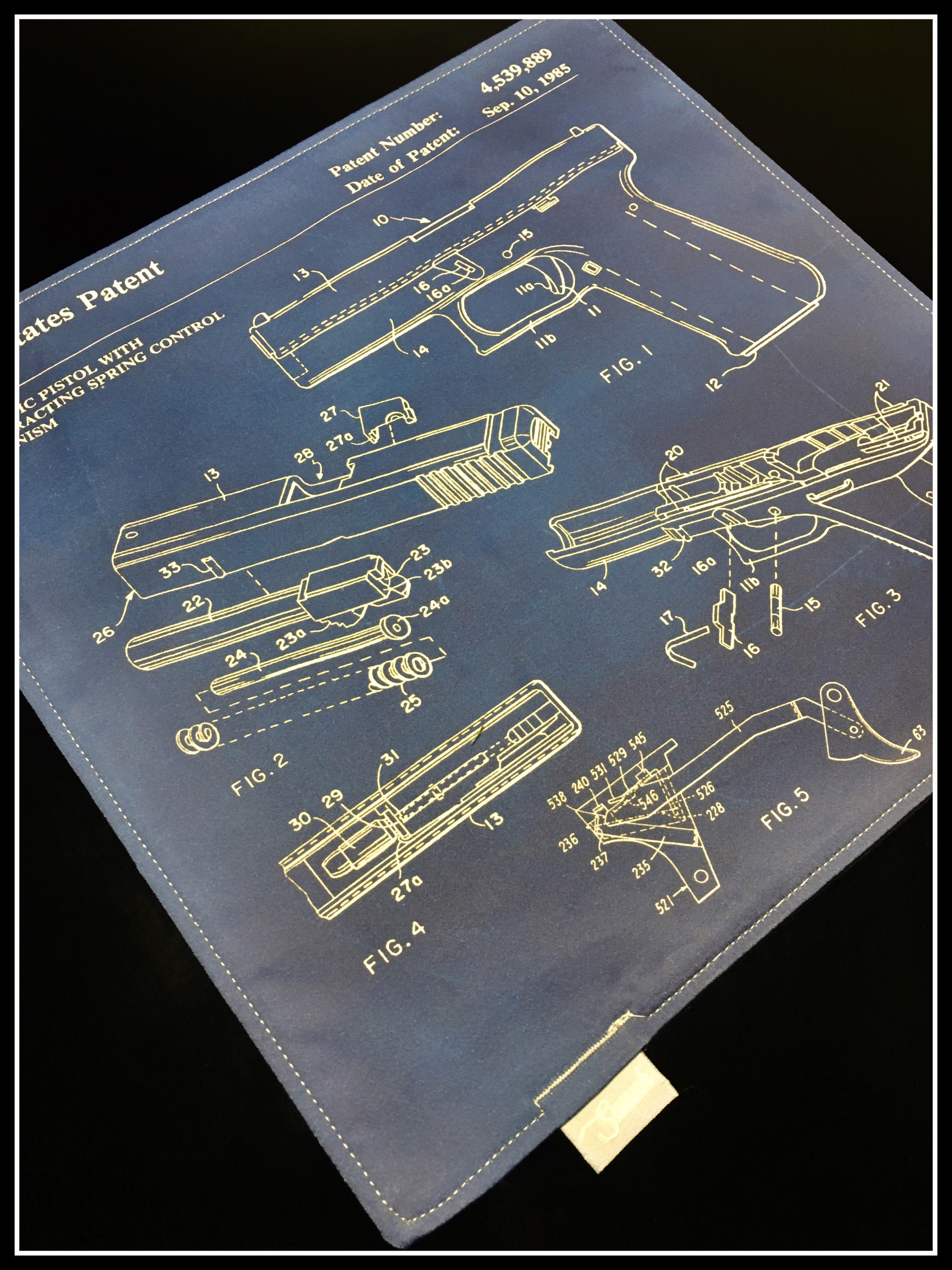 Glock Patent Print (distressed)