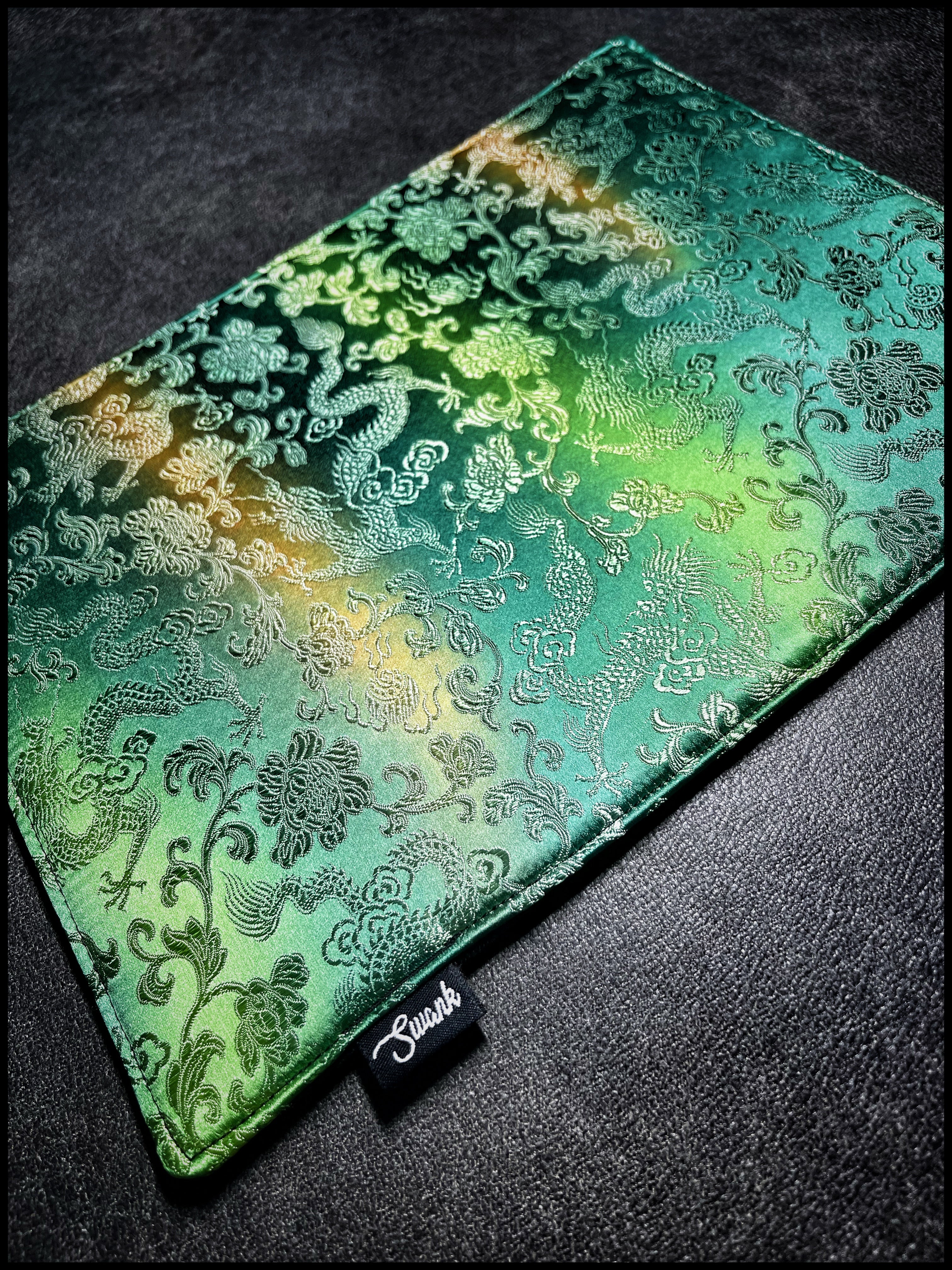 Emerald Striped Dragon Silk EDC Mat